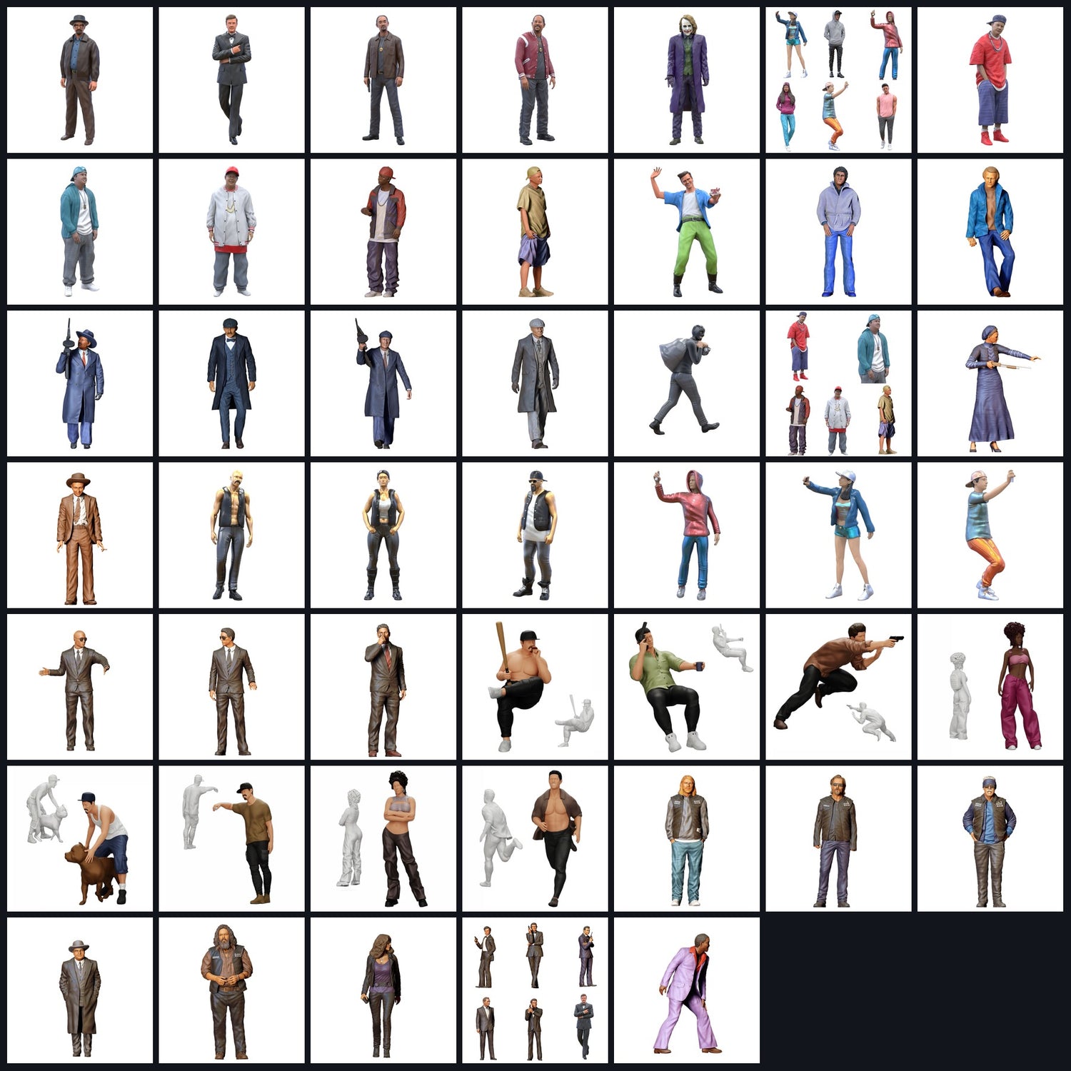 Dieses Bild ist das Kategoriebild fuer die Themenwelt Crime, Gang & Urban