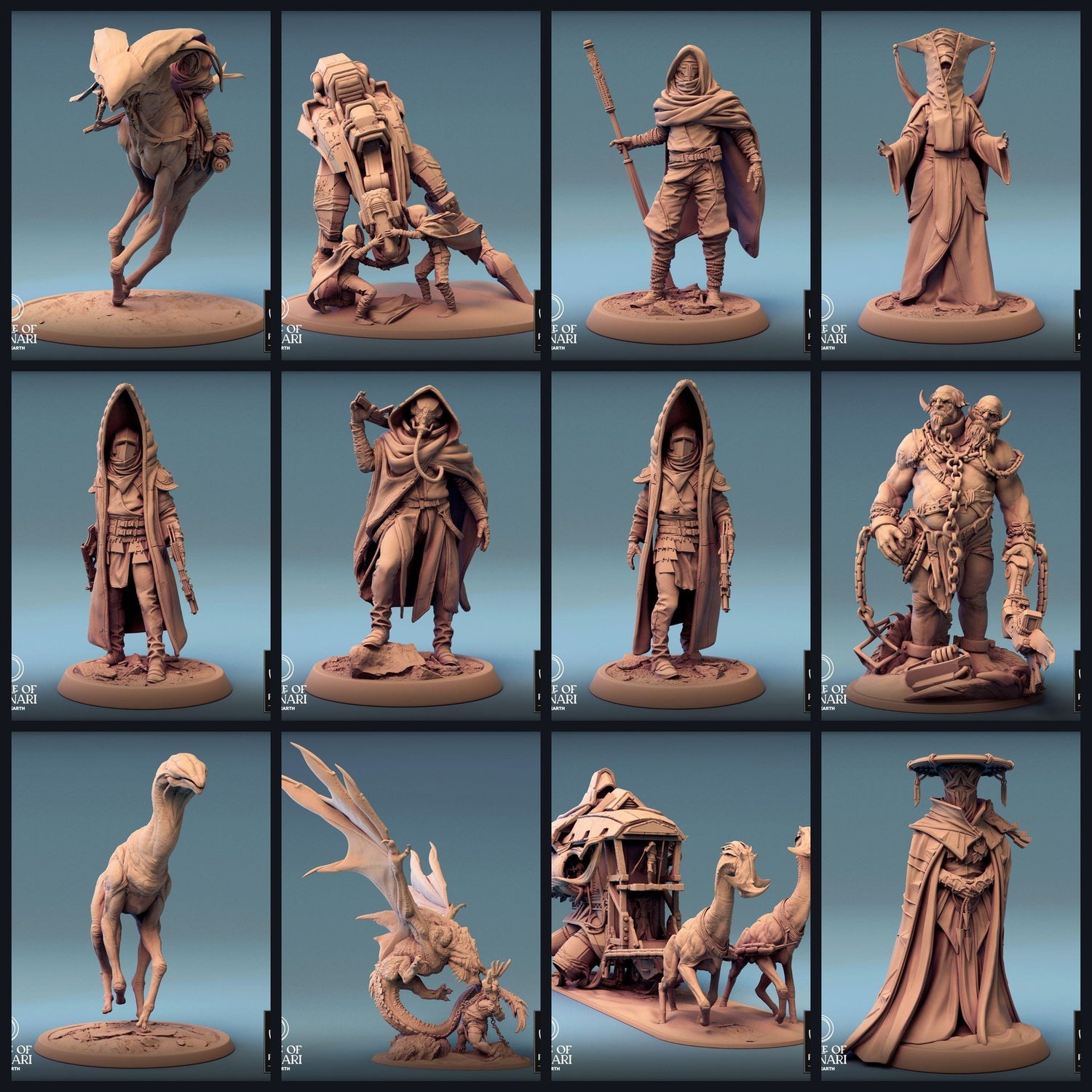 Αυτή η εικόνα είναι η κατηγορία εικόνας για την κυκλοφορία 24_03: People of the Dunnari - Νότιοι Νομάδες & Θηρία