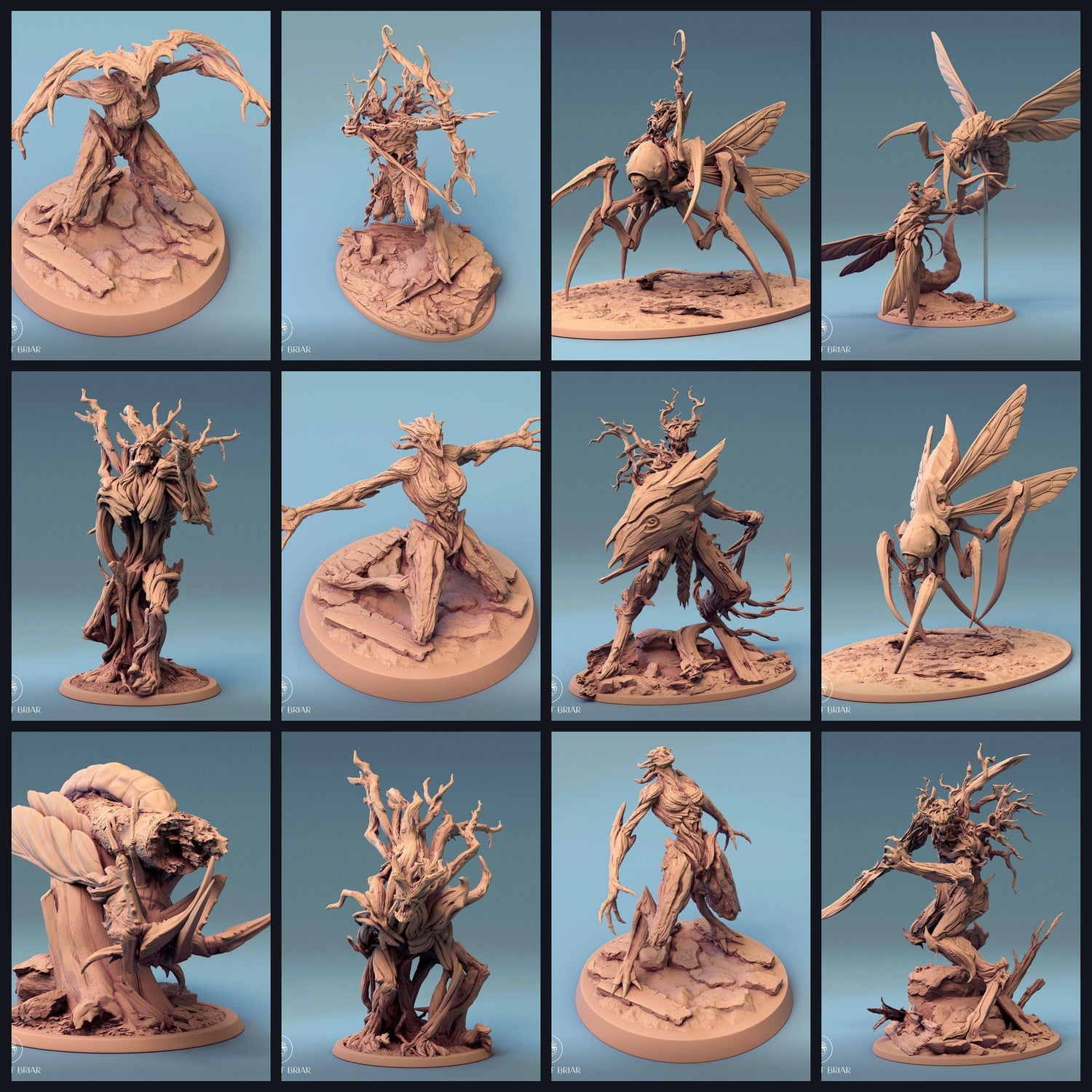 Questa immagine è l'immagine di categoria per il rilascio 24_07: Curse of Briar — Woodfey, Golems & Skycutters