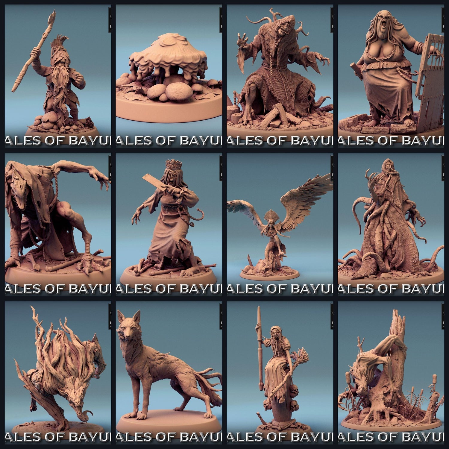 Αυτή η εικόνα είναι η κατηγορία εικόνας για την κυκλοφορία 24_01: Tales of Bayun - Waldschamanen, Kikimora & Harpyien