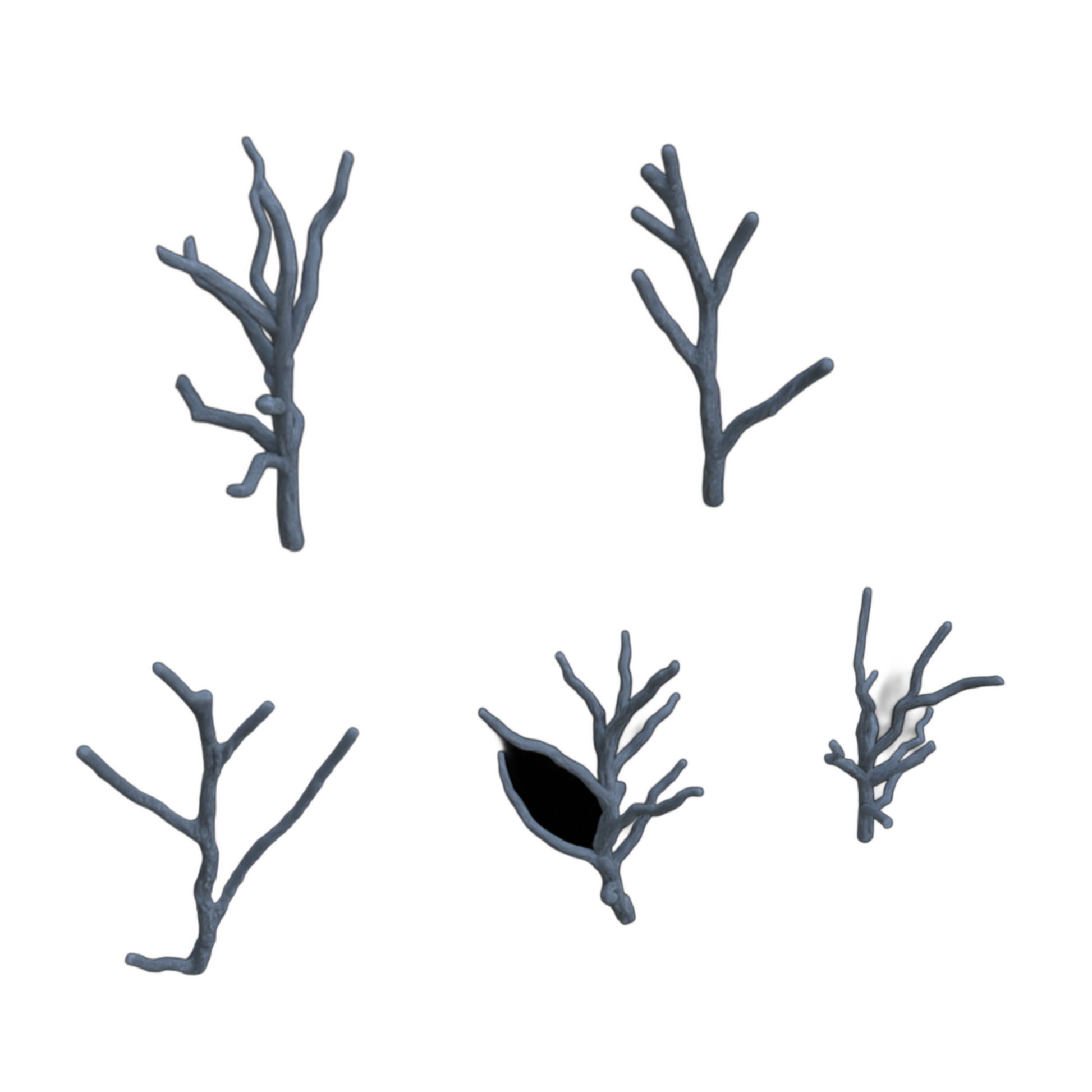 Produktfoto Diorama und Modellbau Deko, Zubehör:  0: Bäume: 5 Äste und Zweige