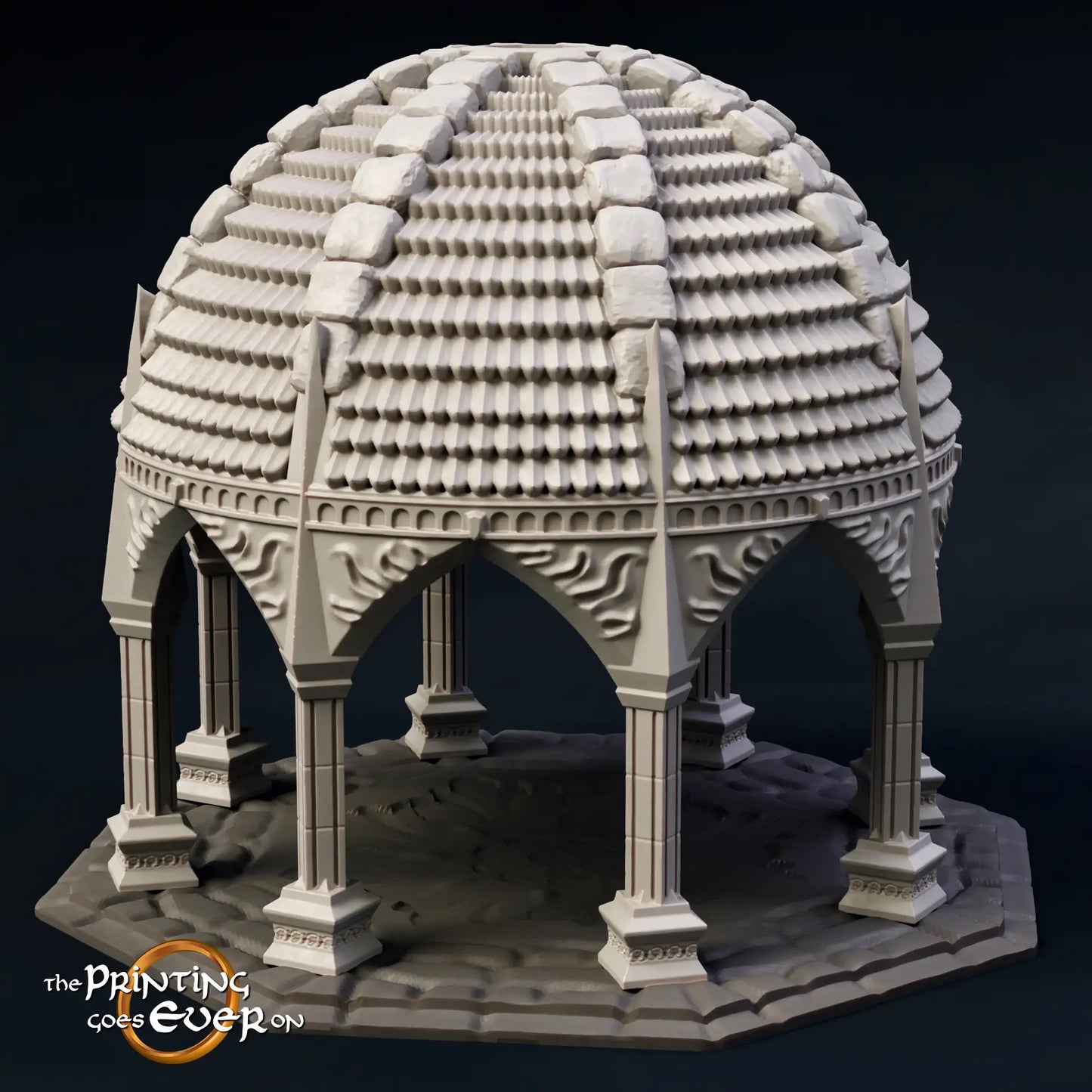 Produktová fotografie Tabletop 28mm The Printing Goes Ever On (TPGEO) 0: Fehntop Přední stanice - Počasím zasažená pevnost v divočině