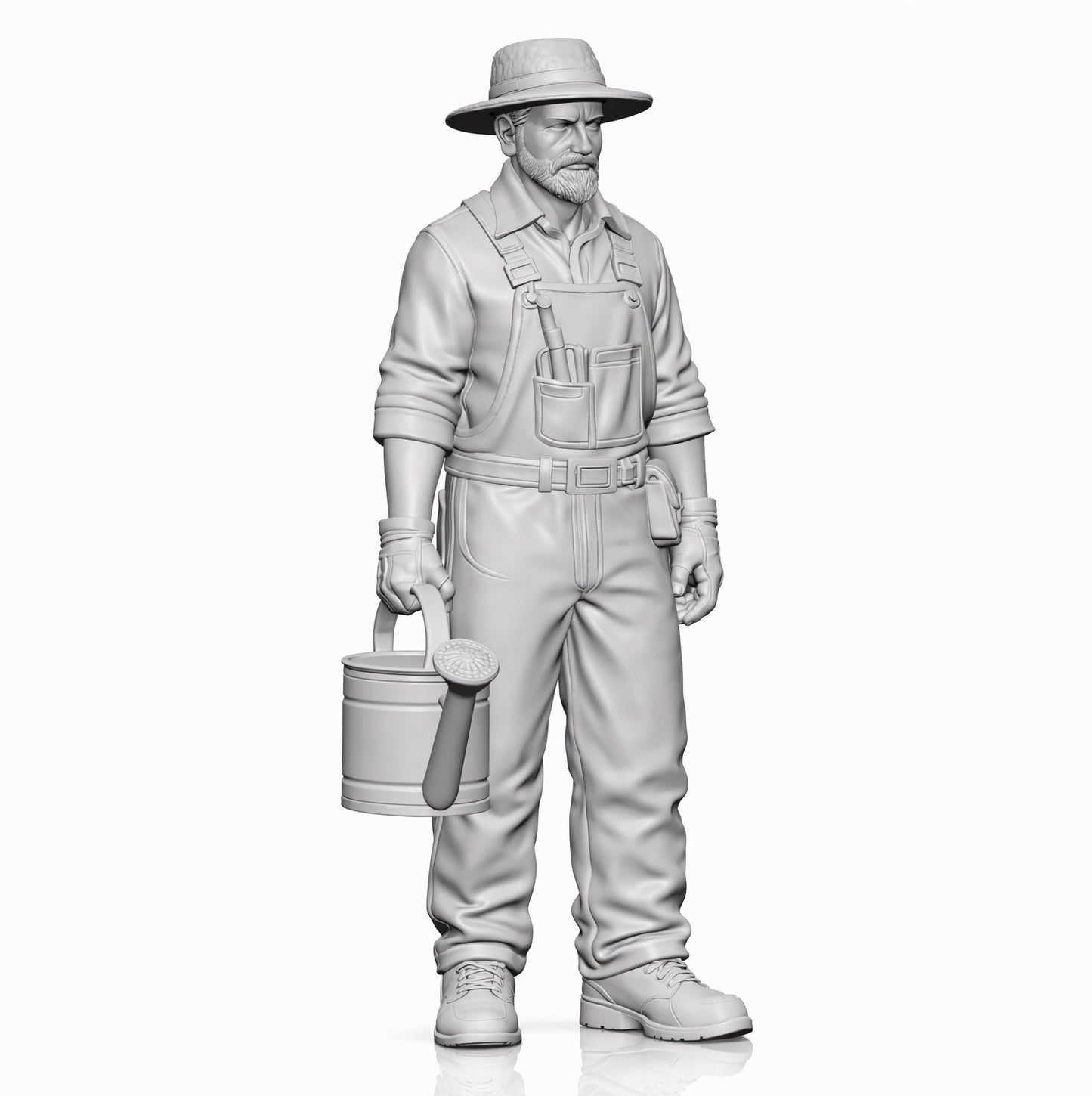 Diorama Modellbau Produktfoto 7: Diorama Figuren-Set: Gärtner, Gartenarbeit und Landleben Figuren-Set