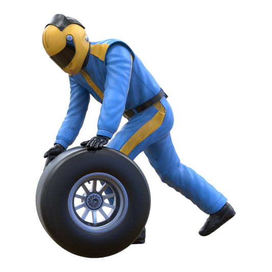 Zdjęcie produktu Diorama i modelarstwo miniatur: Zespół pit stop wymiana kół 2