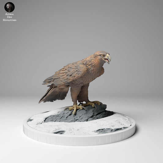 Product photo Animal Figure Diorama, Model Building: 0: Wildlife Figure: Golden Eagle (Ref 24_12_12)