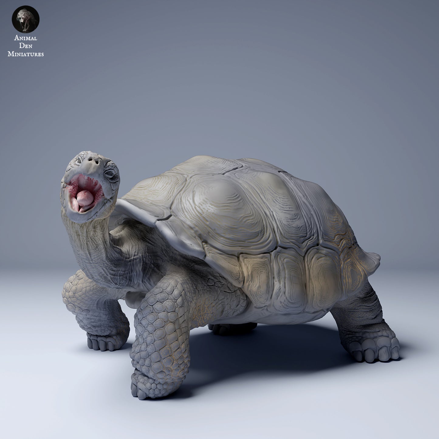Produktová fotografie zvířecí figurky dioráma, modelářství: 0: Džungle zvířecí figurka: žeroucí galapážská obrovská želva (Ref 24_08_03)