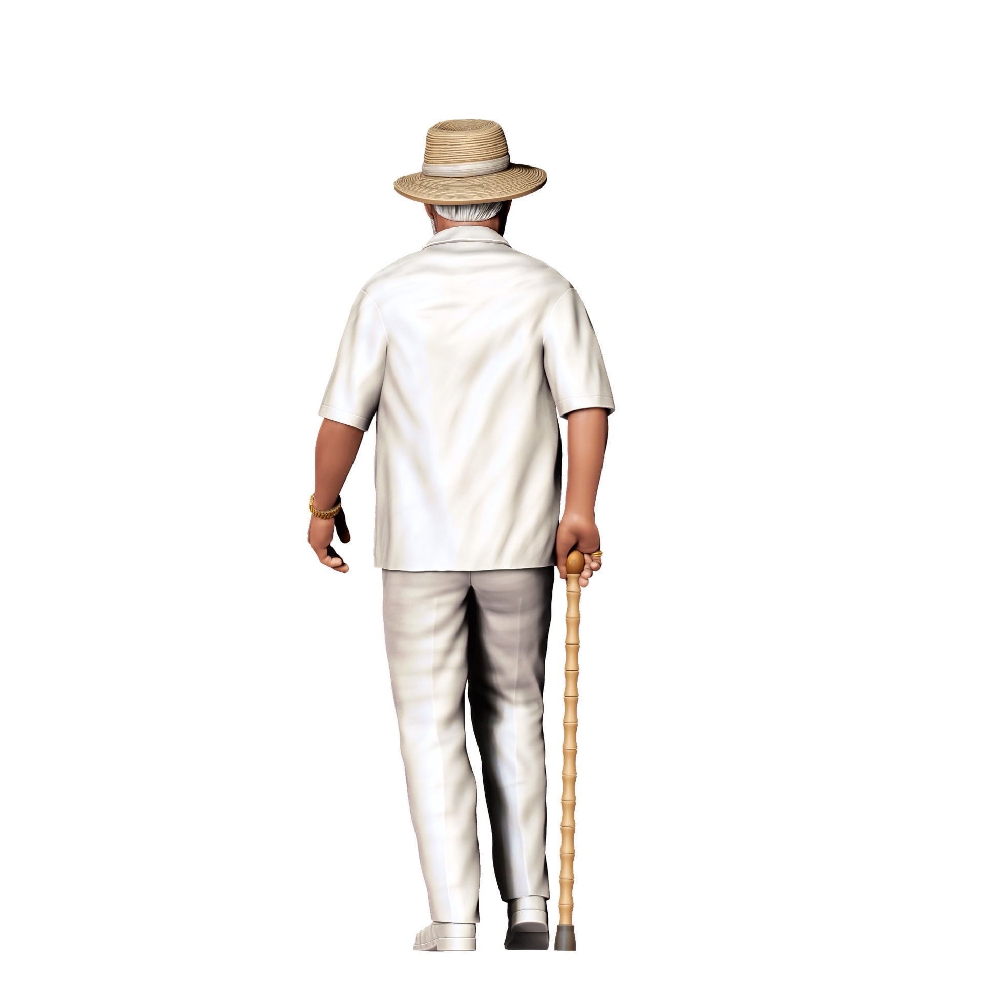 Diorama Modellbau Produktfoto 0: Alter Mann - Freizeit Park Besitzer und Gründer (Ref. Nr. 333)