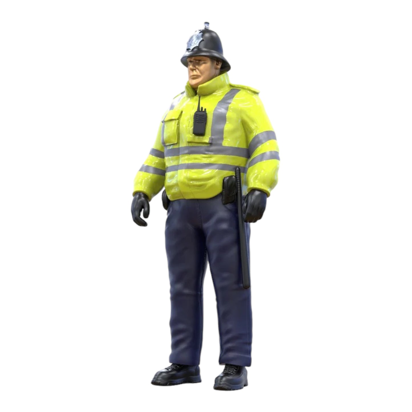 Produktová fotografie dioráma a modelářské miniatury: Policista UK