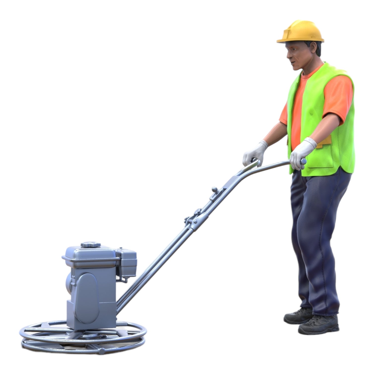 Produktfoto Diorama und Modellbau Miniatur Figur: Bauarbeiter 4