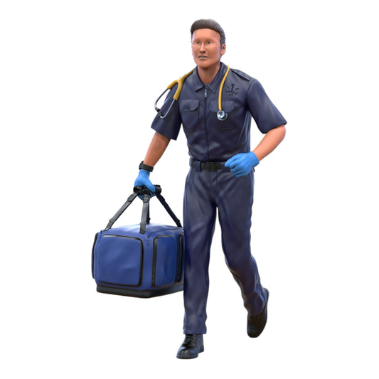Product photo diorama and model building miniature figure: Medic 1