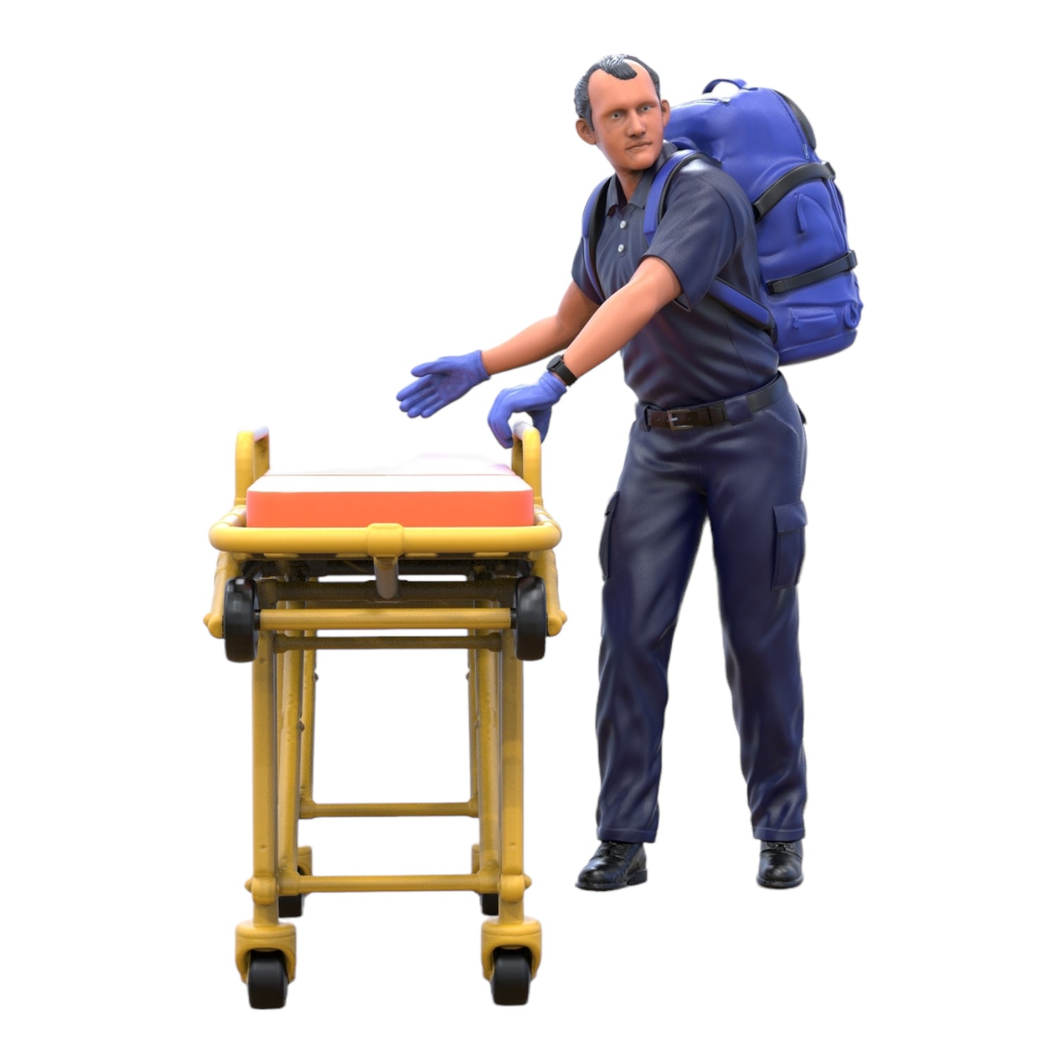 Produktfoto Diorama und Modellbau Miniatur Figur: Sanitäter 4