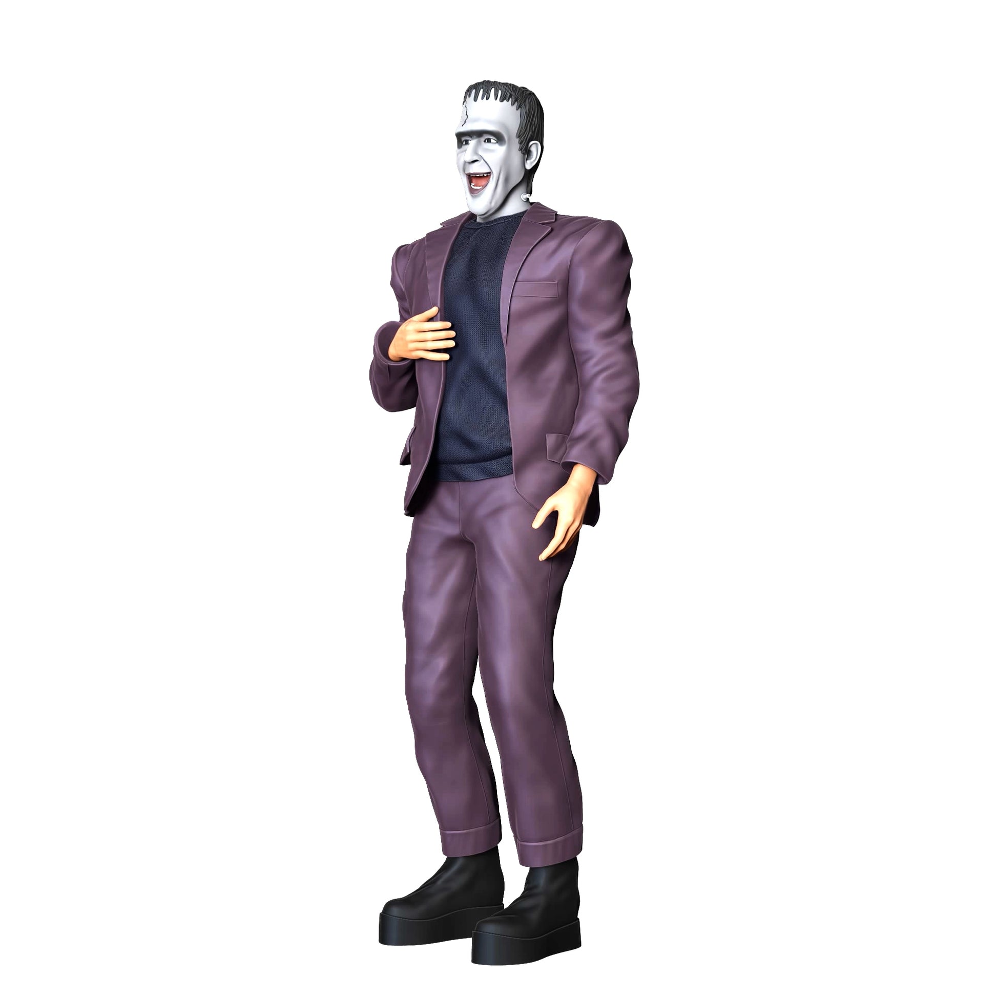 Produktfoto Diorama und Modellbau Miniatur Figur: Horror Vater Herman: Eine ungewöhnliche Monster Familie