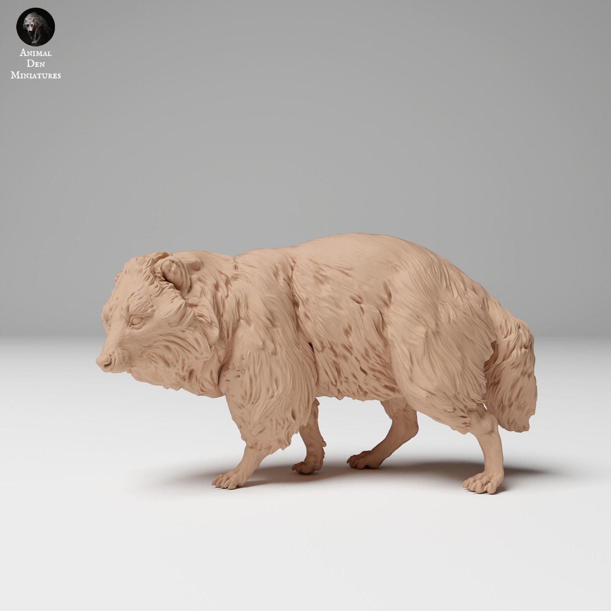 Produktfoto Tier Figur Diorama, Modellbau: 0: Wildtier Figur: Tanuki – Marderhund (Ref 24_11_03)