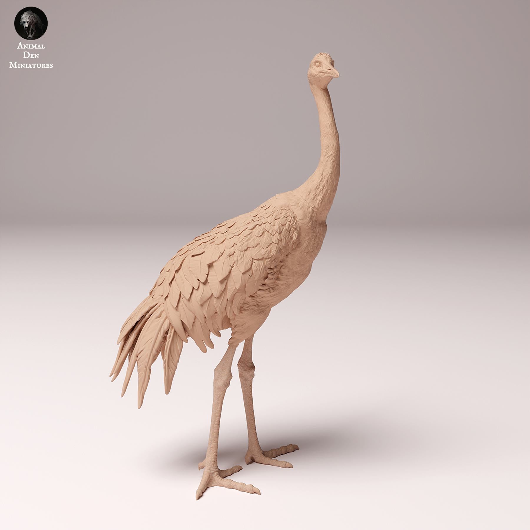 Zdjęcie produktu Figurka zwierzęcia Diorama, Modelarstwo: 0: Figurka dzikiego zwierzęcia: Żuraw mandżurski – Żuraw czerwony (Ref 24_10_02)