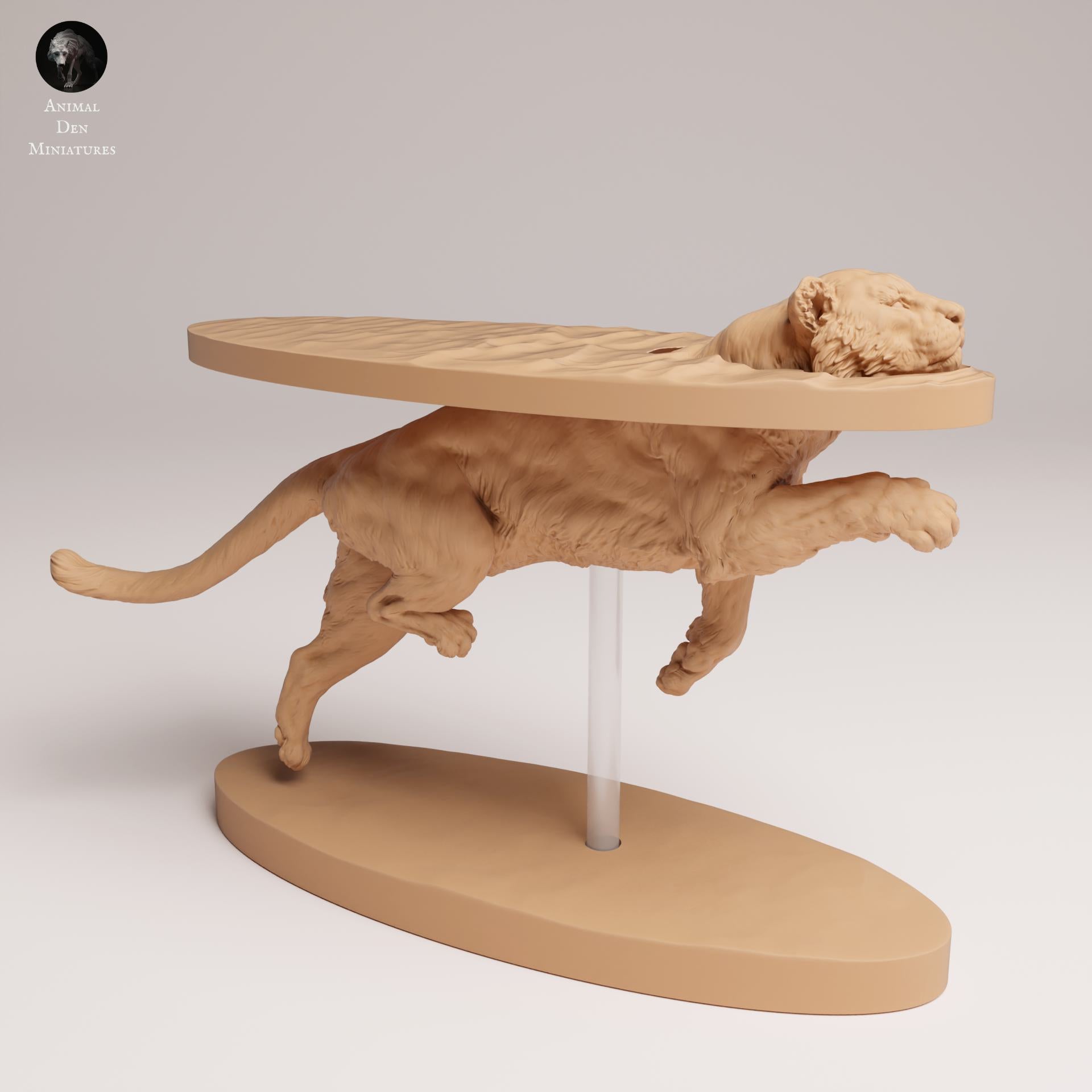 Produktfoto Tier Figur Diorama, Modellbau: 0: Wildtier Figur: Schwimmender Sumatra-Tiger (Ref 25_03_03)