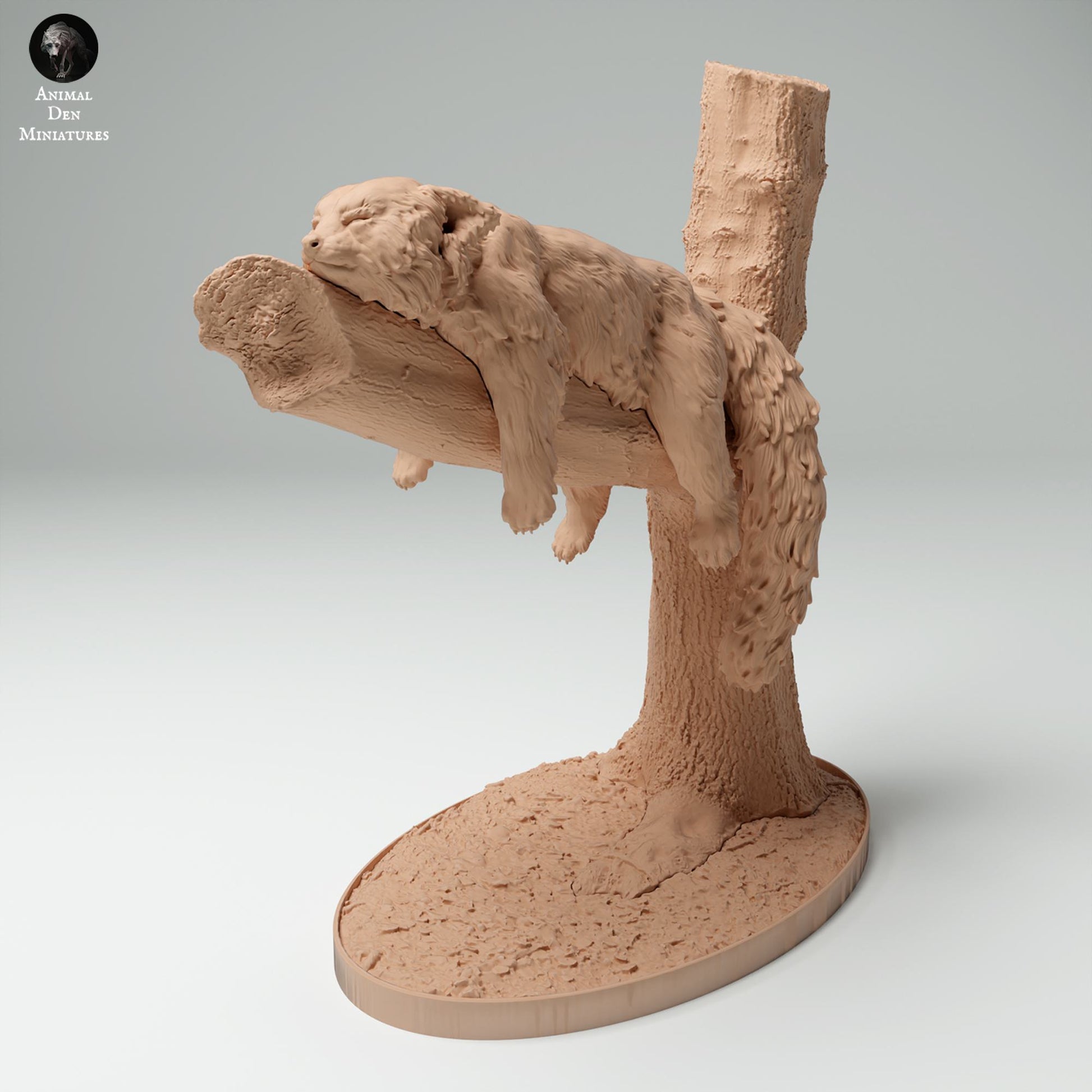 Zdjęcie produktu Figurki zwierzęcej Diorama, Modelarstwo: 0: Figurki zwierzęcej z dżungli: śpiący Czerwony Panda (Ref 25_02_02)