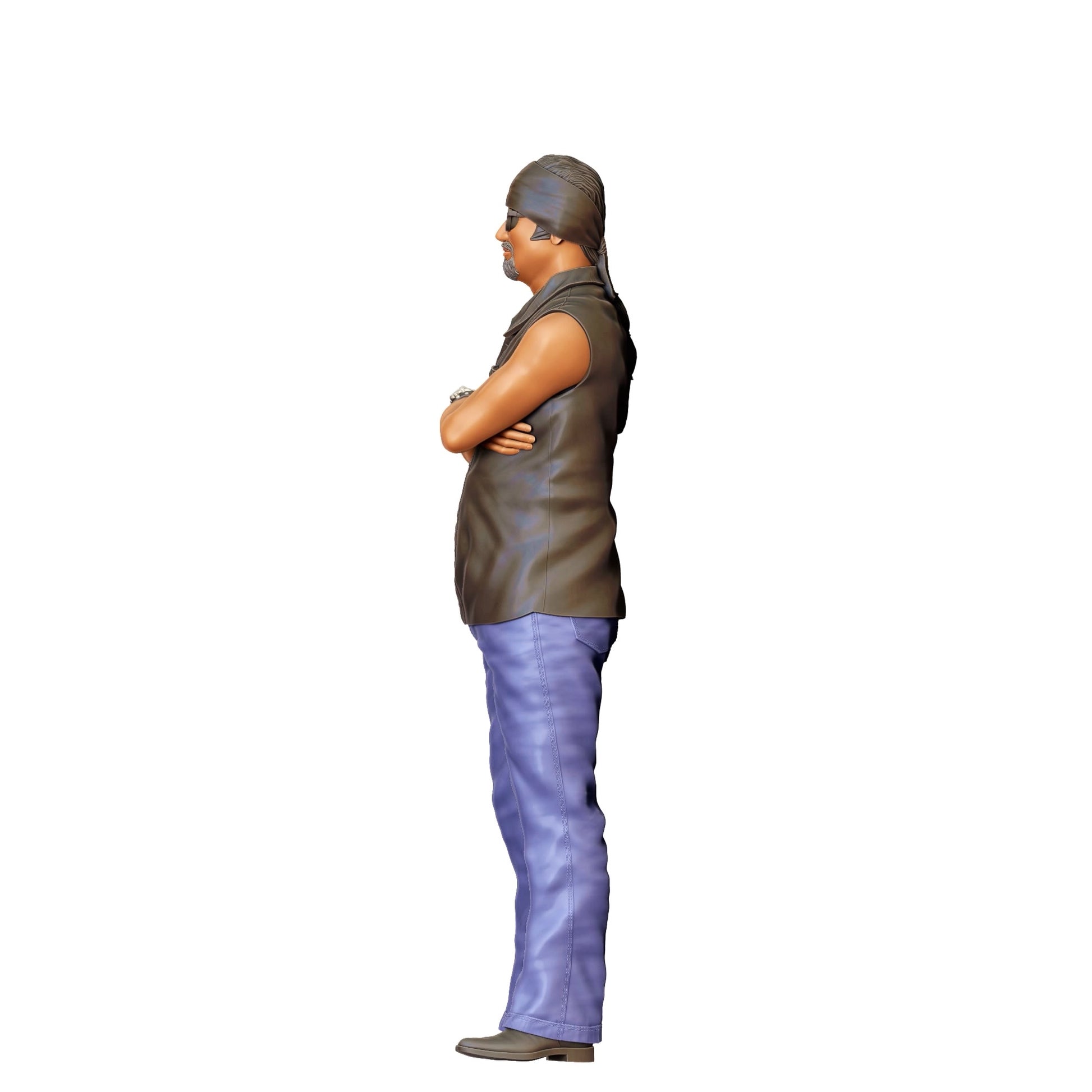 Model dioramy zdjęcie produktu 0: Tuner samochodowy - Mężczyźni w warsztacie samochodowym 1 (Nr ref. 311)