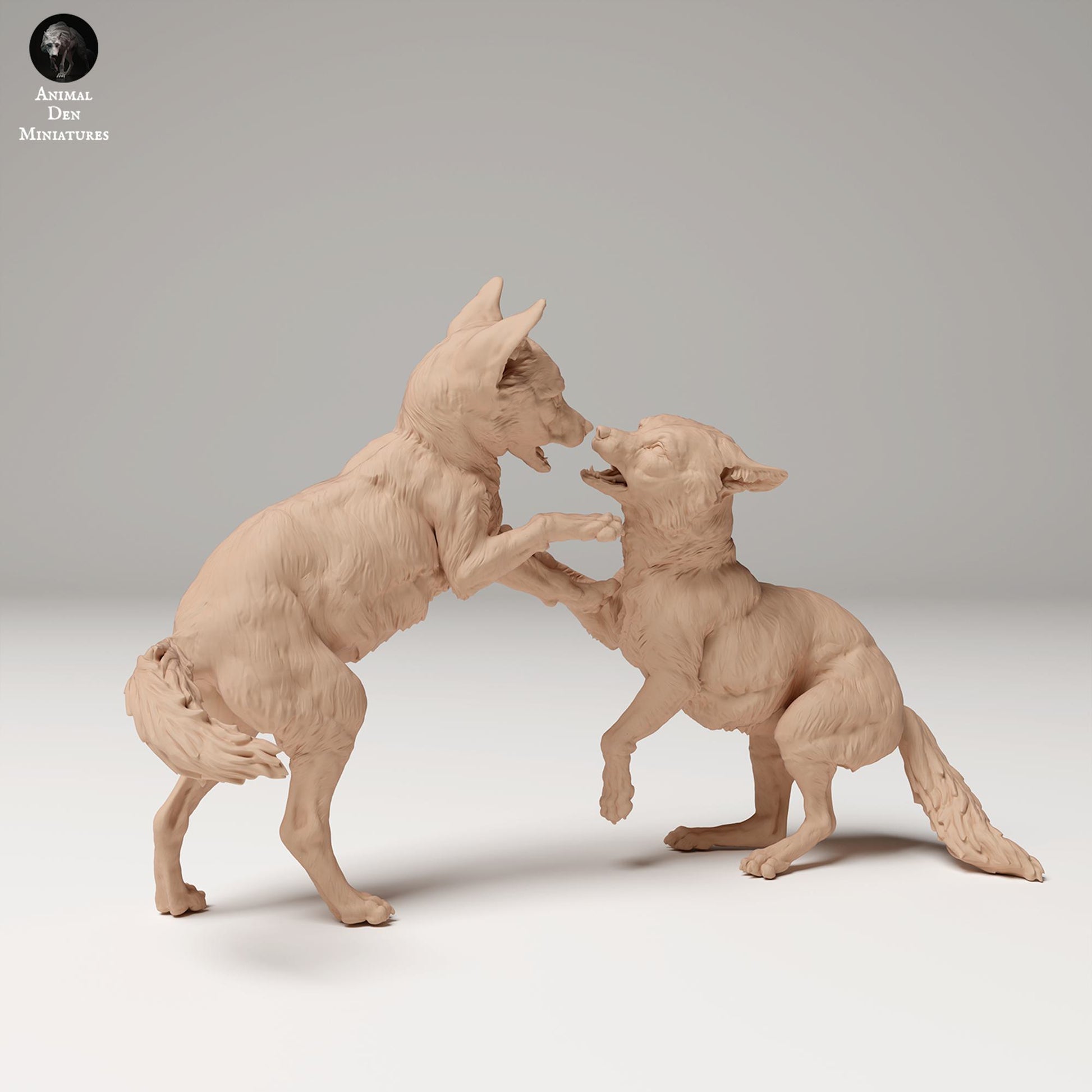 Produktfoto Tier Figur Diorama, Modellbau: 0: Wildtier Figur: Fuchswelpen – Rotfuchs (Ref 24_09_05)