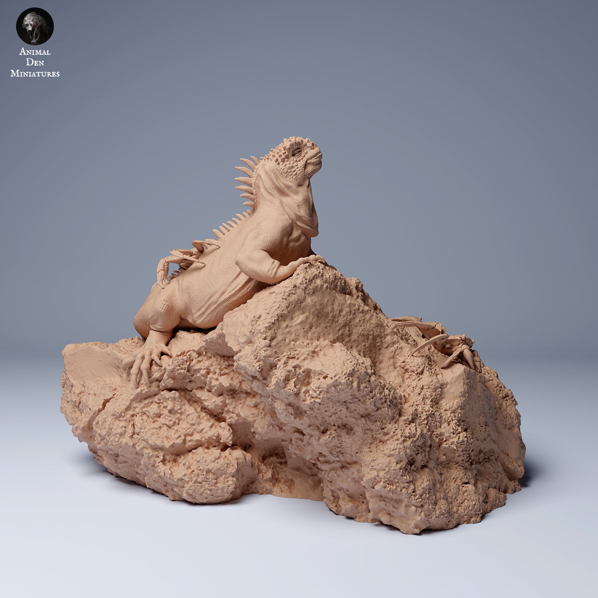 Produktfoto Tier Figur Diorama, Modellbau: 0: Meerestier Figur: Meerechse mit Sally Lightfoot Krabben (Ref 24_08_01)