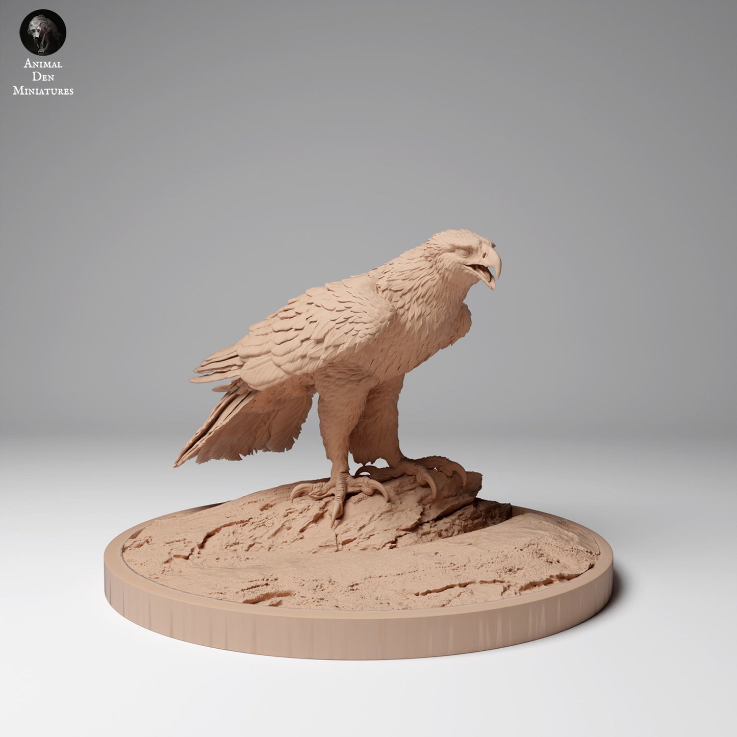 Produktová fotografie zvířecí figurky dioráma, modelářství: 0: Divoká figurka: Zlatý orel (Ref 01_01_02)