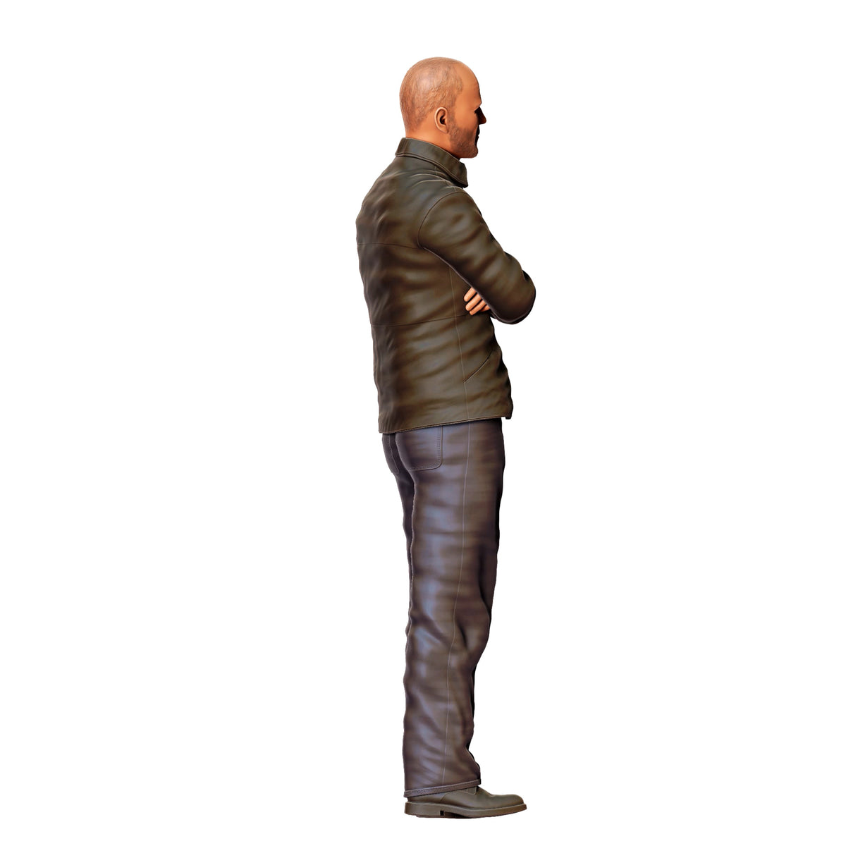 3DP Miniatures 2: Stehende Figur: Mann mit verschränkten Armen (Ref. Nr. 473)
