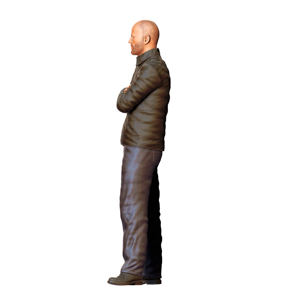 3DP Miniatures 4: Stehende Figur: Mann mit verschränkten Armen (Ref. Nr. 473)
