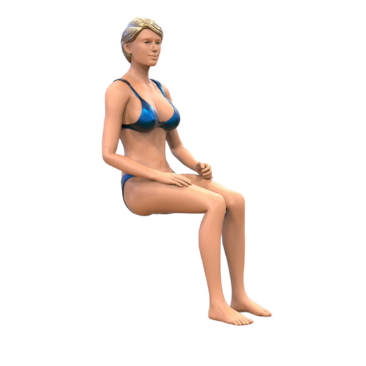 Zdjęcie produktu 0: Kobieta w bikini - siedząca