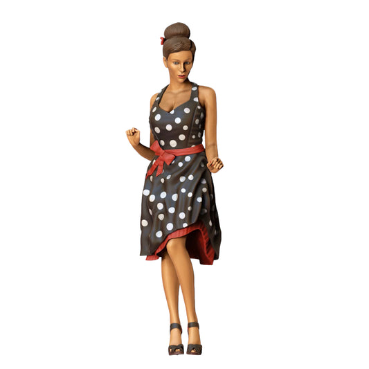 Foto do produto 0: Mulher em vestido 2 - Estilo Rockabilly Rock n Roll