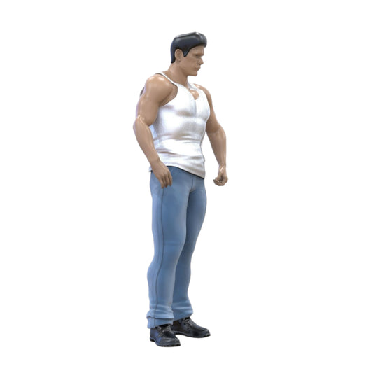 Foto do produto 0: Musculoso - Bodybuilder em camiseta de alças