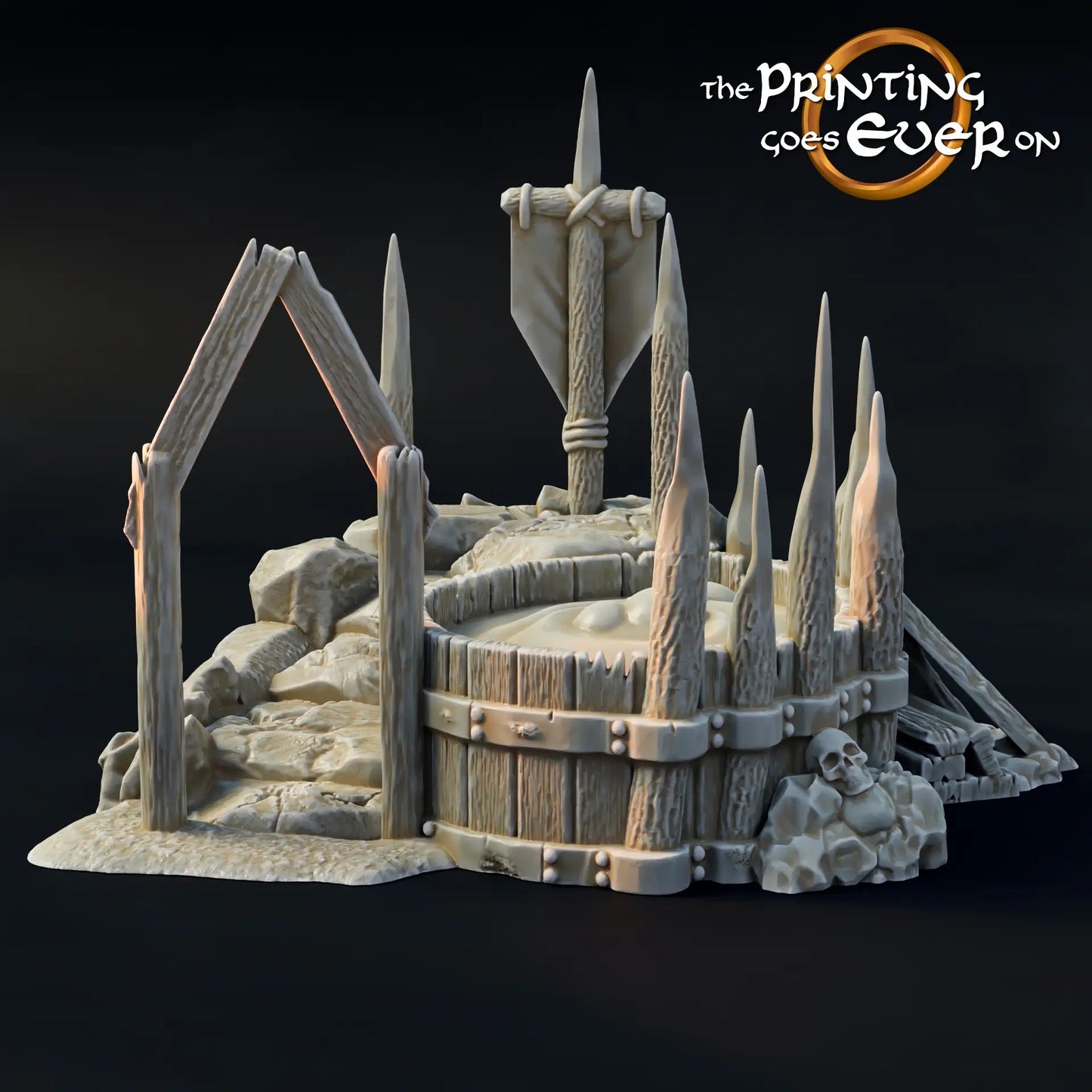 Produktová fotografie Tabletop 28mm Tisk pokračuje dál (TPGEO) 0: Orkova jáma - Blátivý líheň orkům - Nábor zla