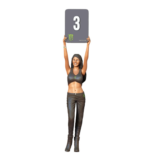 Foto do produto 0: Grid Girl: Mulher com Placa 2 - Corrida