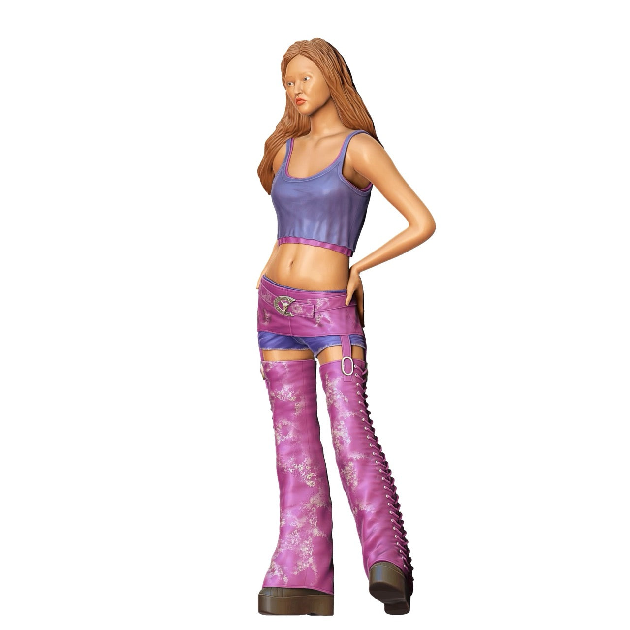 Produktový obrázek 6 z 6: Miniatura: Žena v topu a dlouhých kalhotách (č. 280)