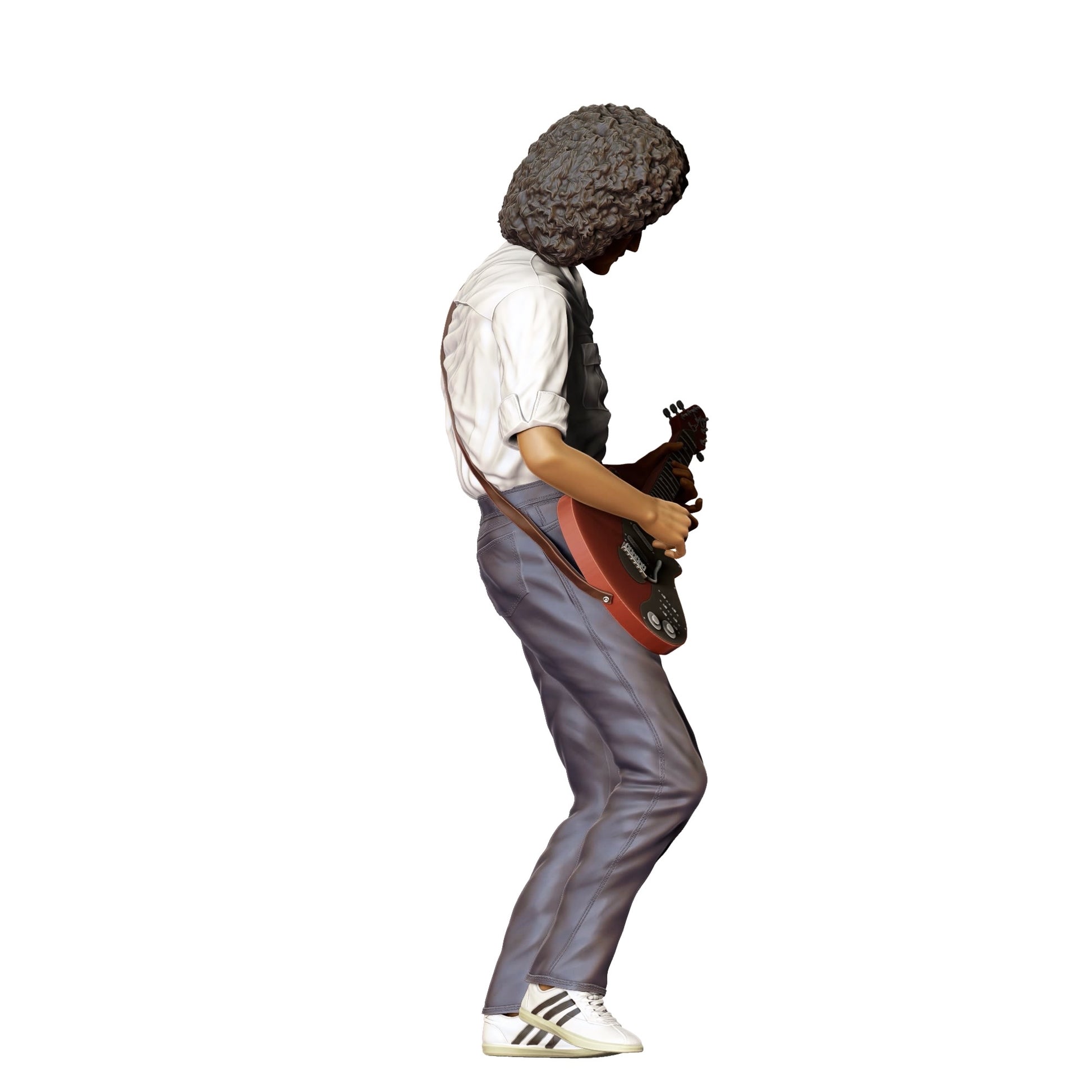 Diorama Model Building Product Photo 0: Famous Rock Band - Guitarist (Ref. No. 328)