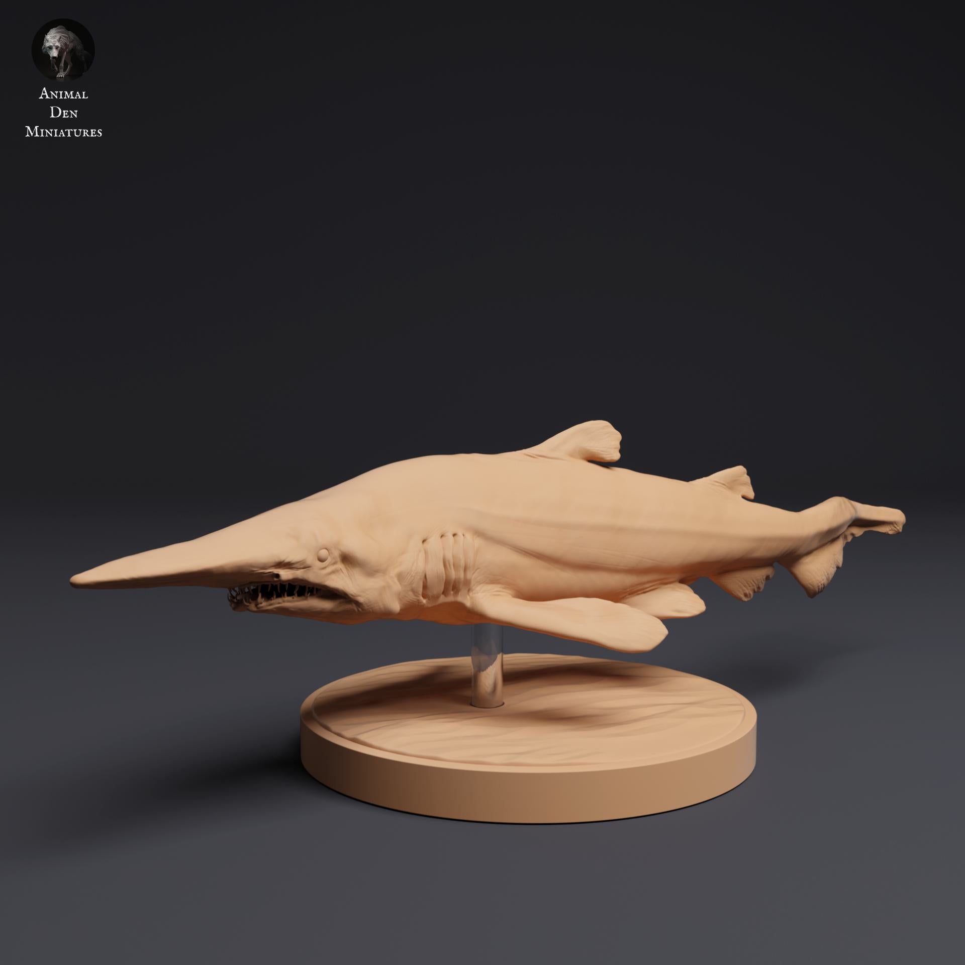 Produktfoto Tier Figur Diorama, Modellbau: 0: Meerestier Figur: Koboldhai – Goblin Shark (Ref 25_04_01)