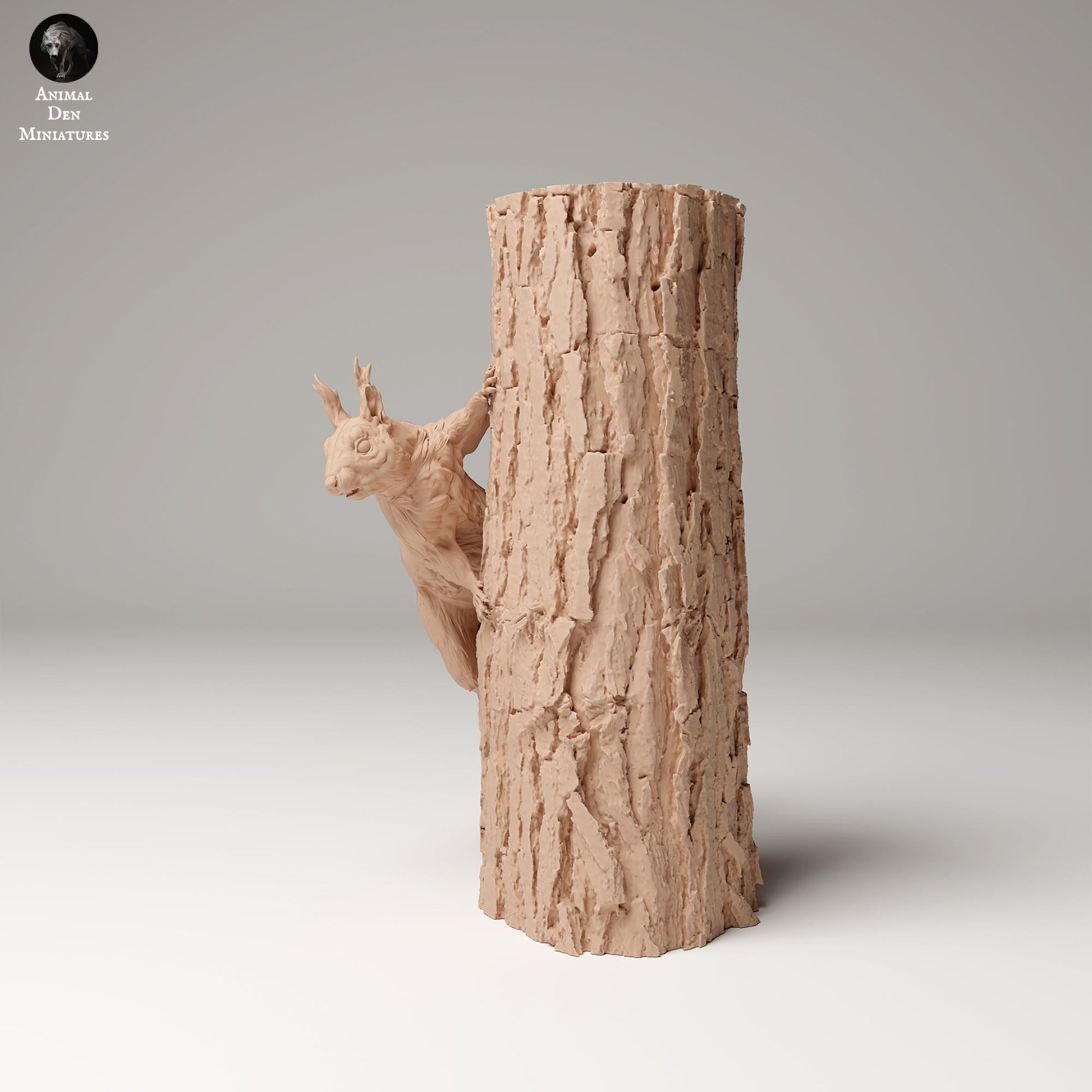 Zdjęcie produktu Figurki zwierzęcej Diorama, Modelarstwo: 0: Figurki dzikich zwierząt: Wiewiórka na drzewie – Wiewiórka ruda (Ref 24_09_01)