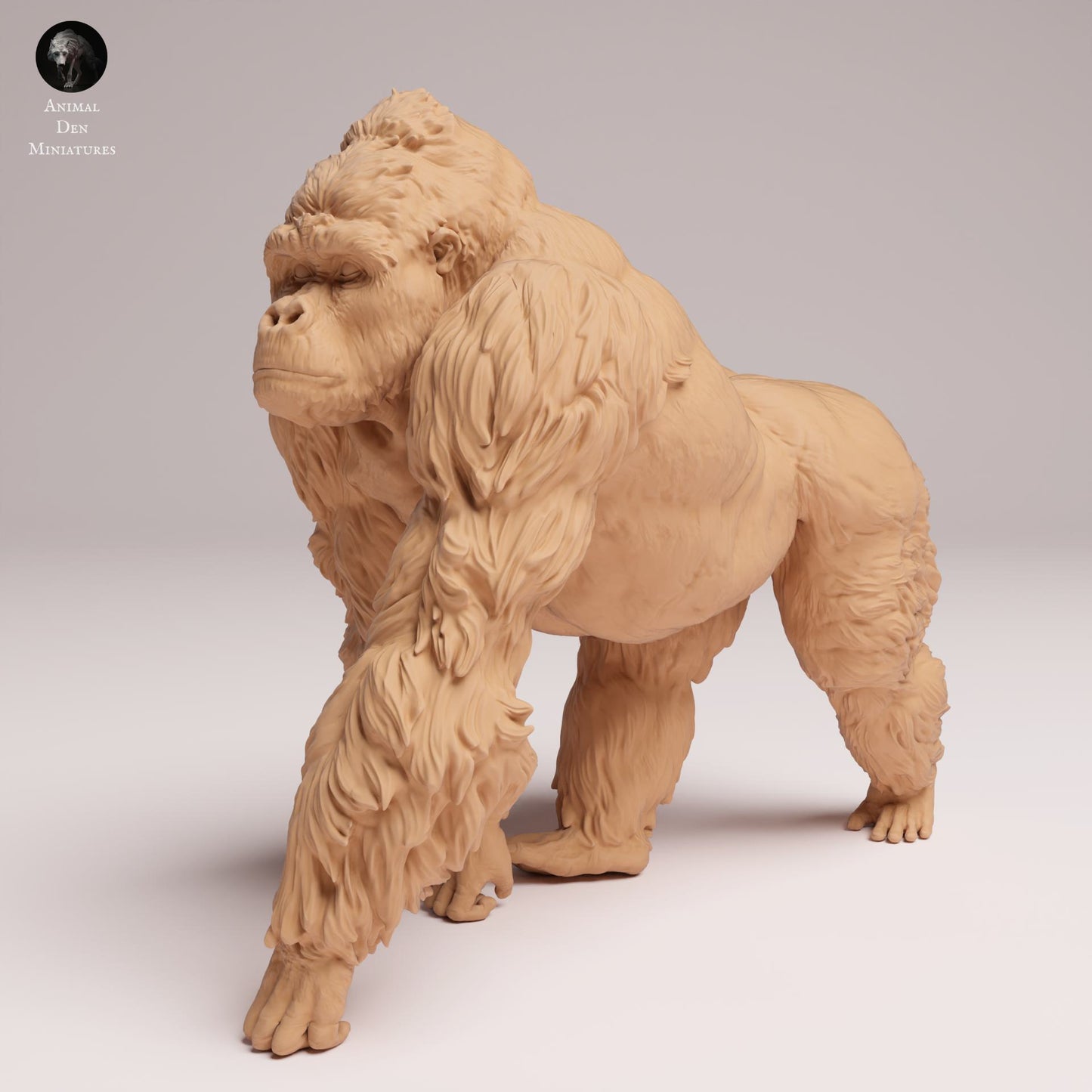 Produktfoto Tier Figur Diorama, Modellbau: 0: Dschungel Tier Figur: Östlicher Flachlandgorilla – Silberrücken (Ref 25_07_08)
