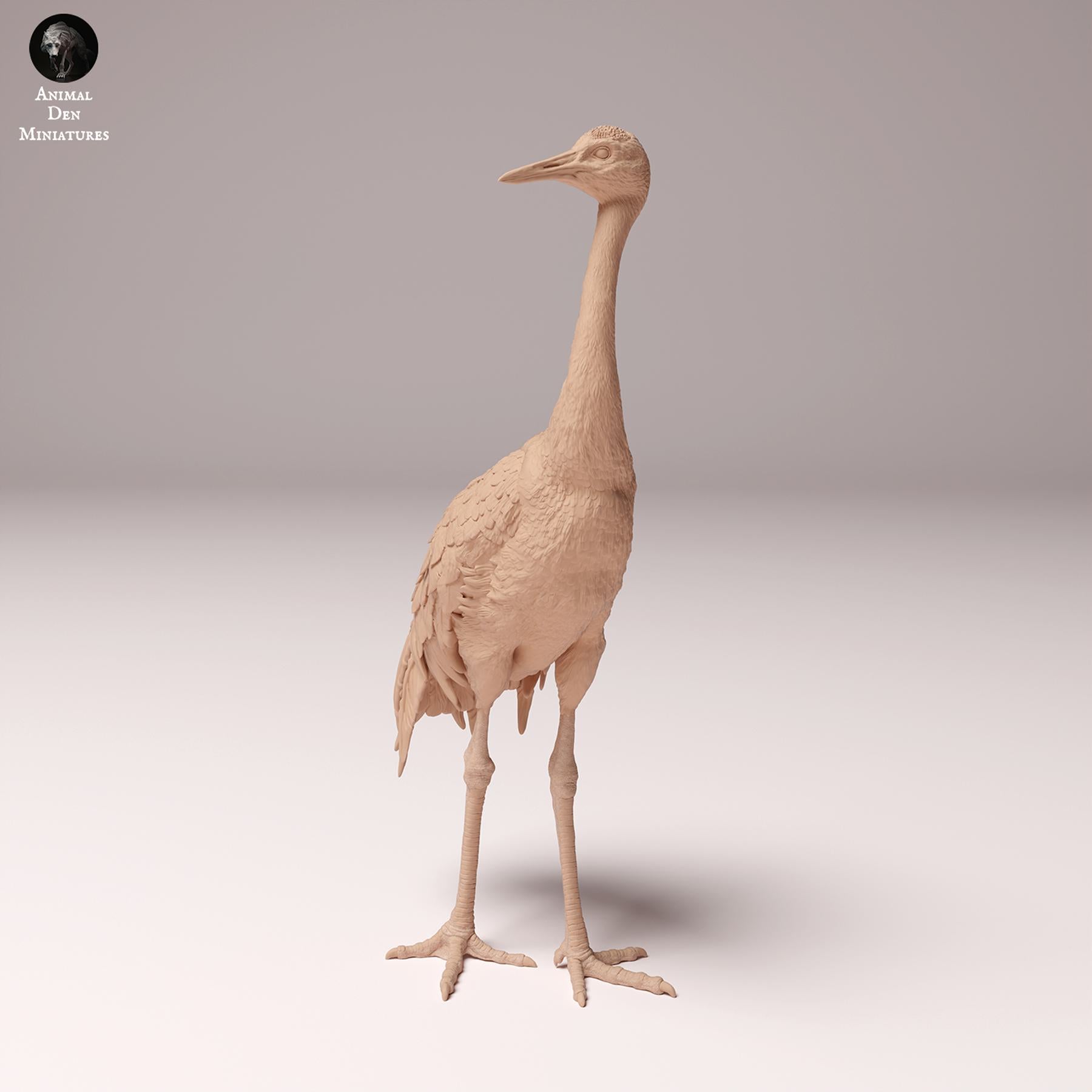 Zdjęcie produktu Figurka zwierzęcia Diorama, Modelarstwo: 0: Figurka dzikiego zwierzęcia: Żuraw mandżurski – Żuraw czerwony (Ref 24_10_02)