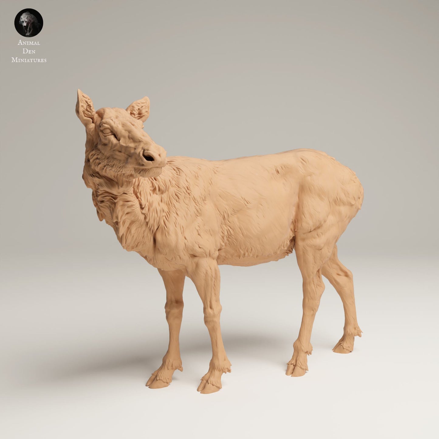Produktfoto Tier Figur Diorama, Modellbau: 0: Wildtier Figur: Rocky Mountain Wapiti-Kuh (Ref 25_06_02)