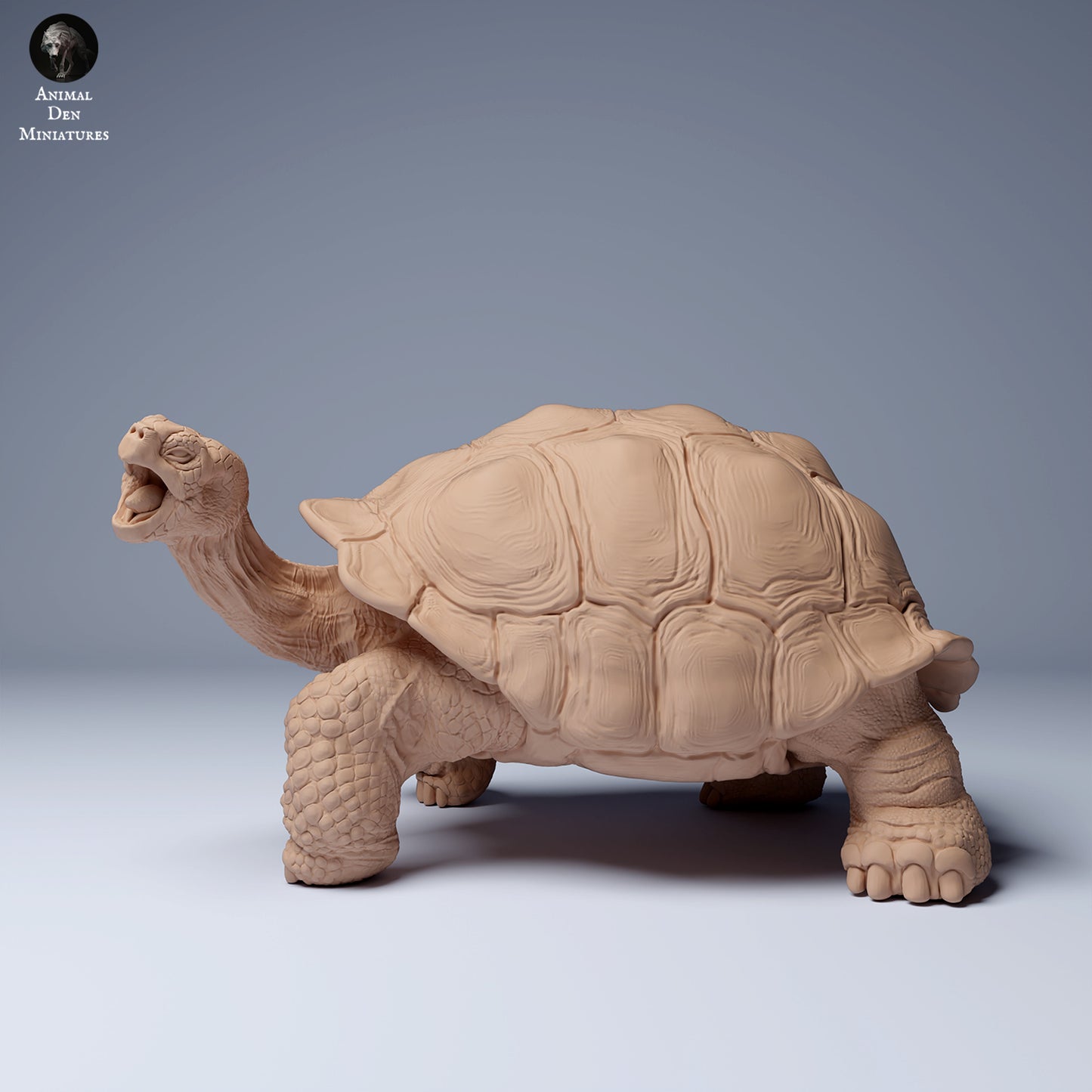 Produktová fotografie zvířecí figurky dioráma, modelářství: 0: Džungle zvířecí figurka: žeroucí galapážská obrovská želva (Ref 24_08_03)