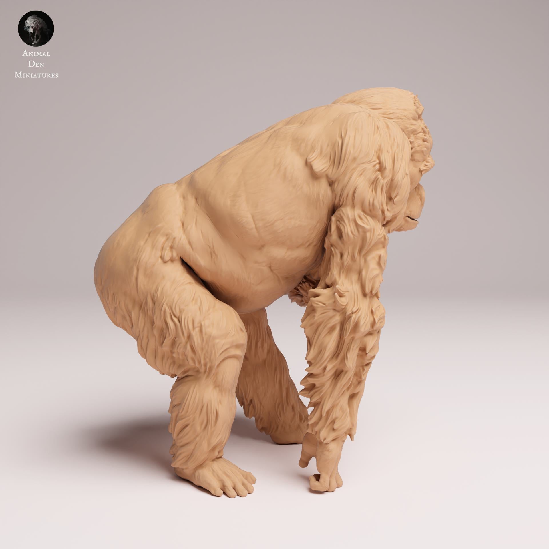 Zdjęcie produktu Figurki zwierzęcia Diorama, modelarstwo: 0: Figurki zwierzęcia dżungli: Samica goryla nizinnego z młodym (Ref 25_07_10)