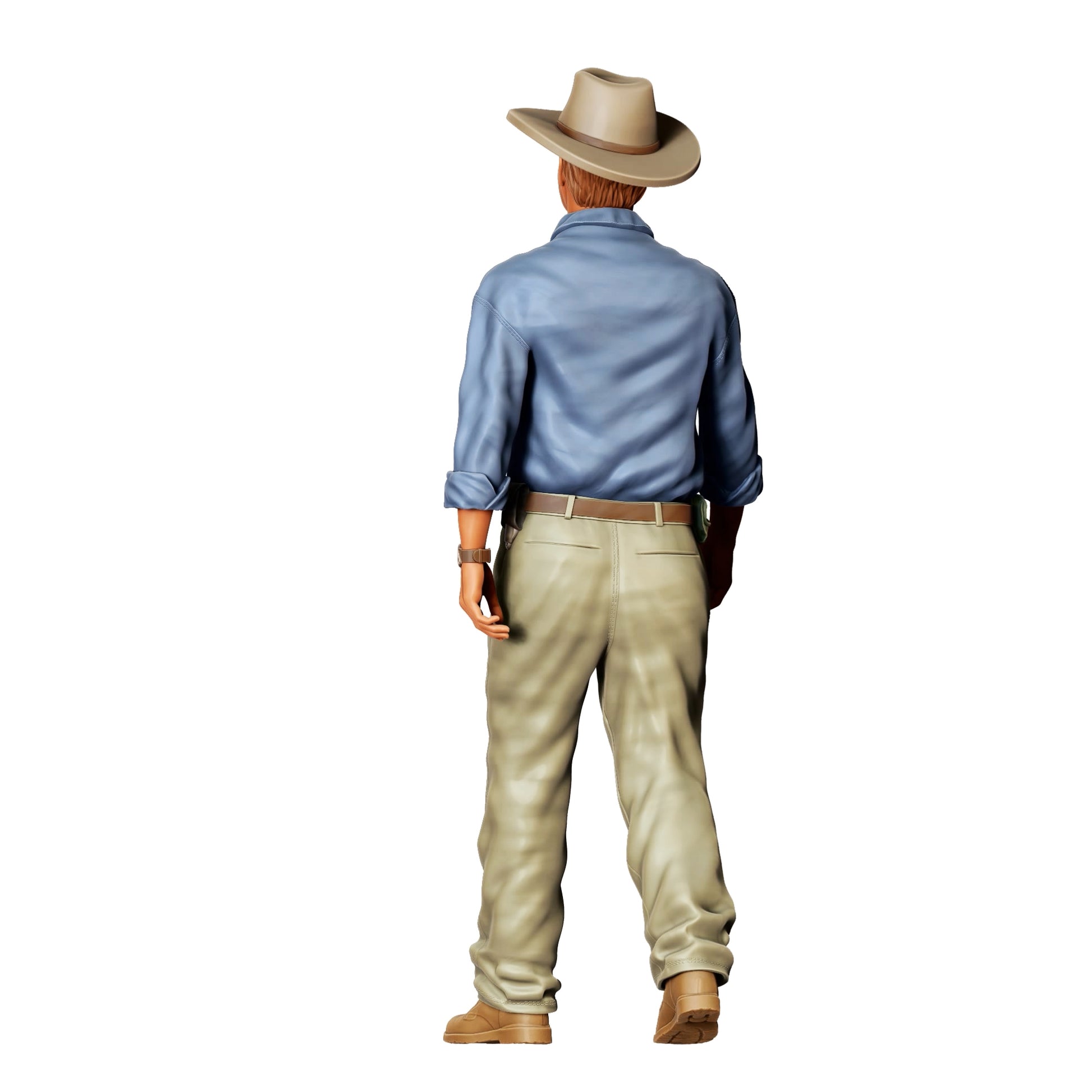 Diorama Model Building Product Photo 0: Adventurer with Cowboy Hat (Ref. No. 335)