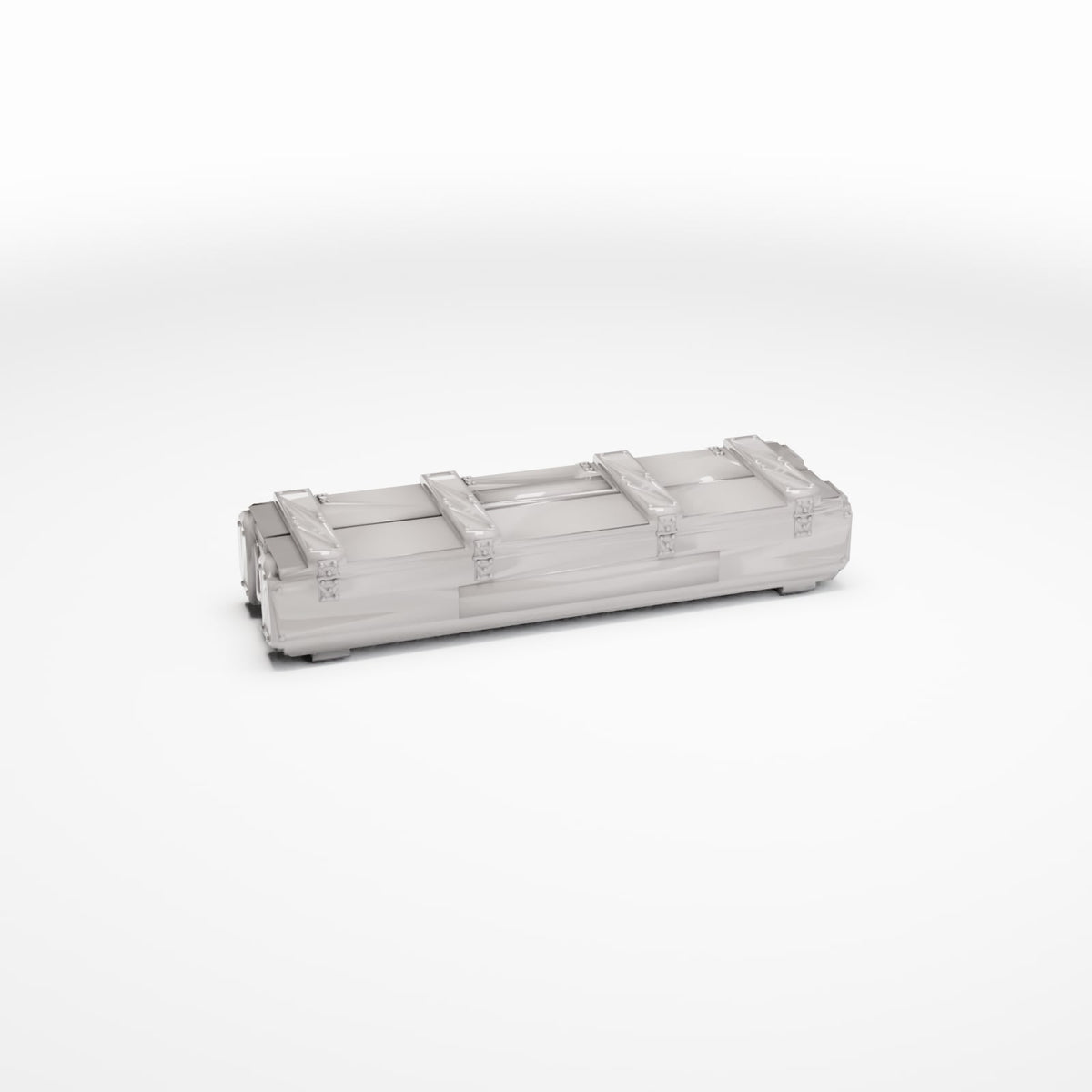 Produktová fotografie modelu diorámatu 3: Diorama - sklad: vojenská přepravní bedna (Ref. 328D)