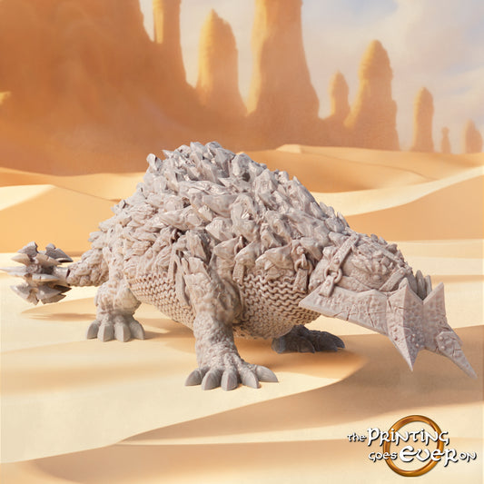 Produktfoto Tabletop 28mm The Printing Goes Ever On (TPGEO)  0: Sand Echse 3: Heimlicher Wüstenbewohner - Tiere und Monster aus der Wüste