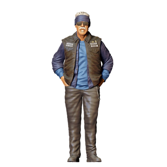 Diorama Model Building Product Photo 0: Leader of a Motorcycle Gang - Biker 3 (Ref. No. 346)