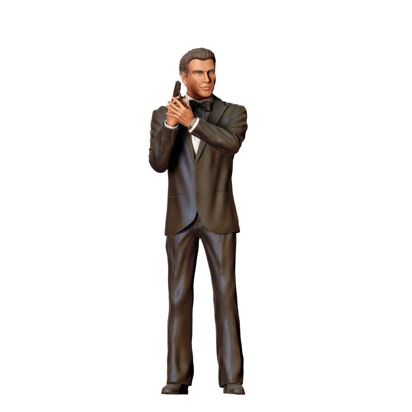 Imagem do produto de modelismo diorama 0: Agente secreto com fato e pistola D (Ref. Nr. 369)