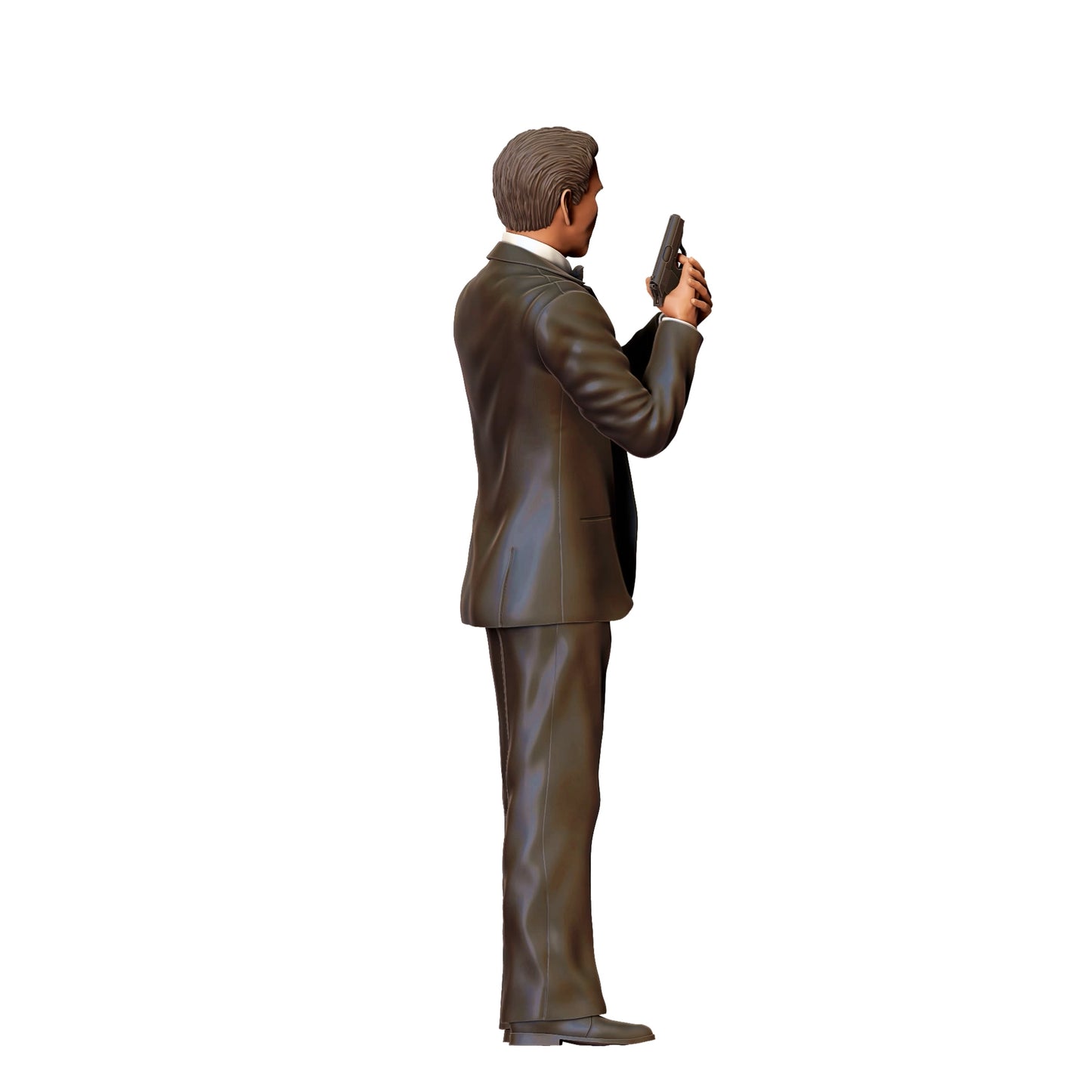 Imagem do produto de modelismo diorama 0: Agente secreto com fato e pistola D (Ref. Nr. 369)