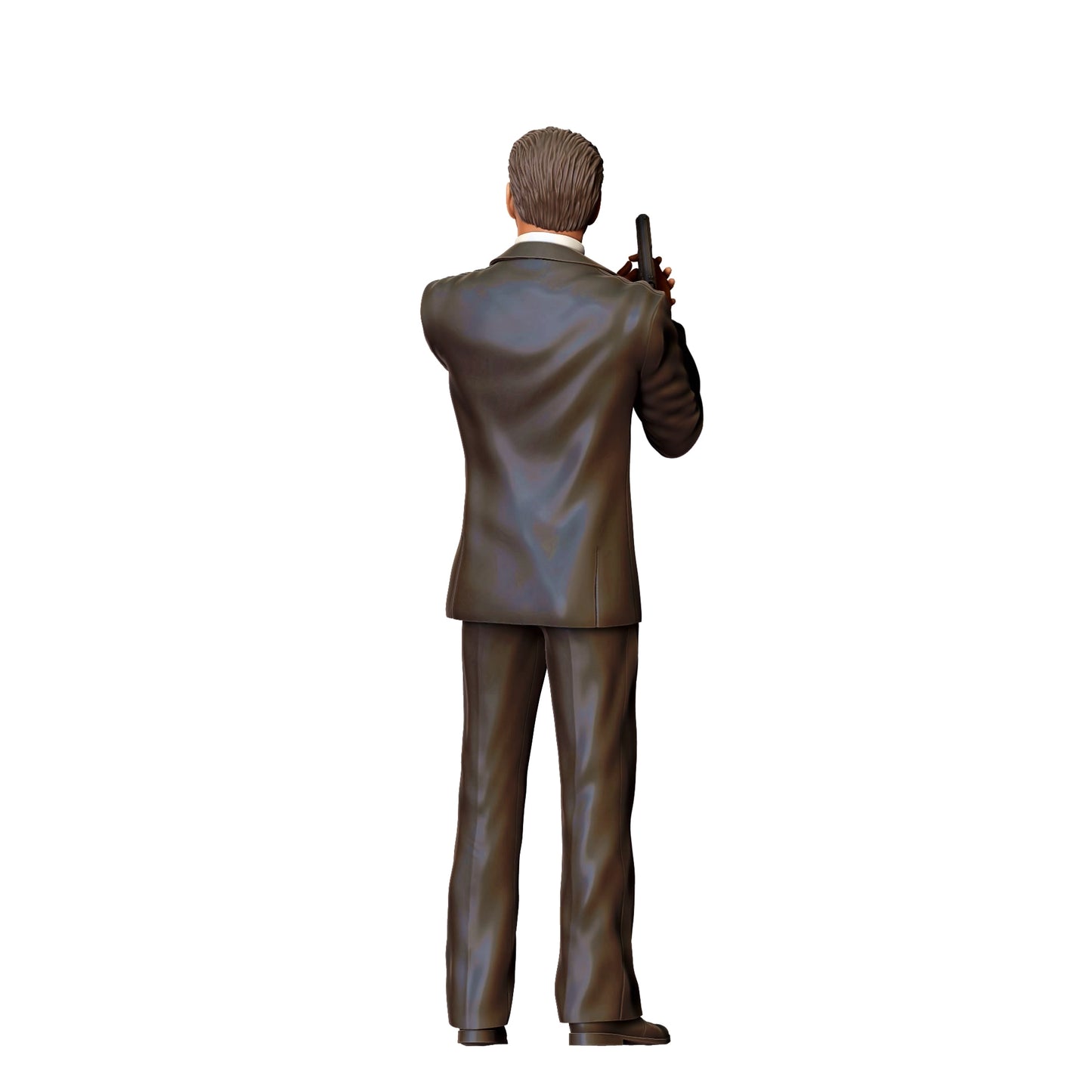 Imagem do produto de modelismo diorama 0: Agente secreto com fato e pistola D (Ref. Nr. 369)