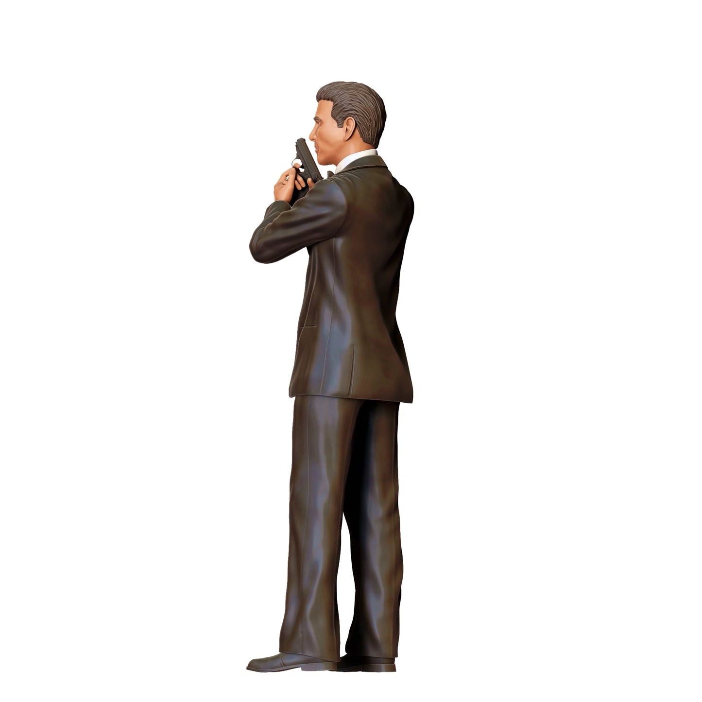 Imagem do produto de modelismo diorama 0: Agente secreto com fato e pistola D (Ref. Nr. 369)