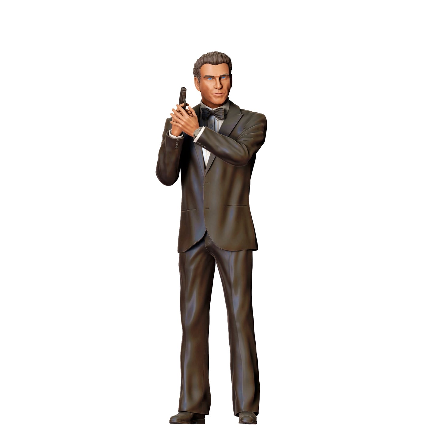 Imagem do produto de modelismo diorama 0: Agente secreto com fato e pistola D (Ref. Nr. 369)