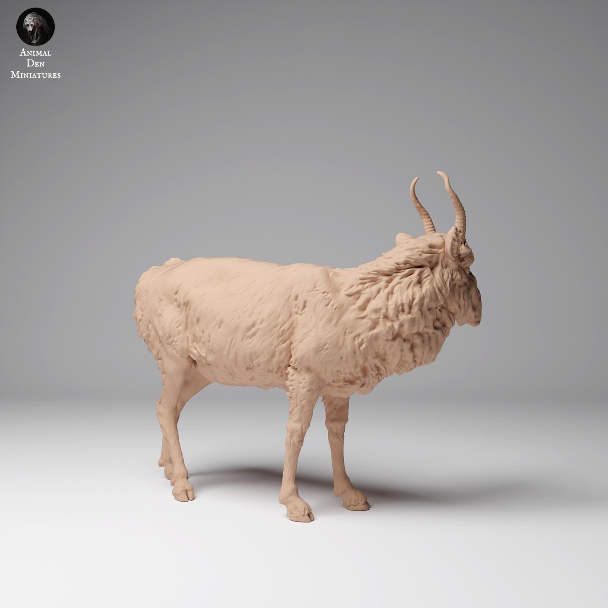 Zdjęcie produktu Figurki Zwierzęcia Diorama, Modelarstwo: 0: Figurki Dzikich Zwierząt: Antylopa Saiga Mongolska – Samiec (Ref 24_12_10)